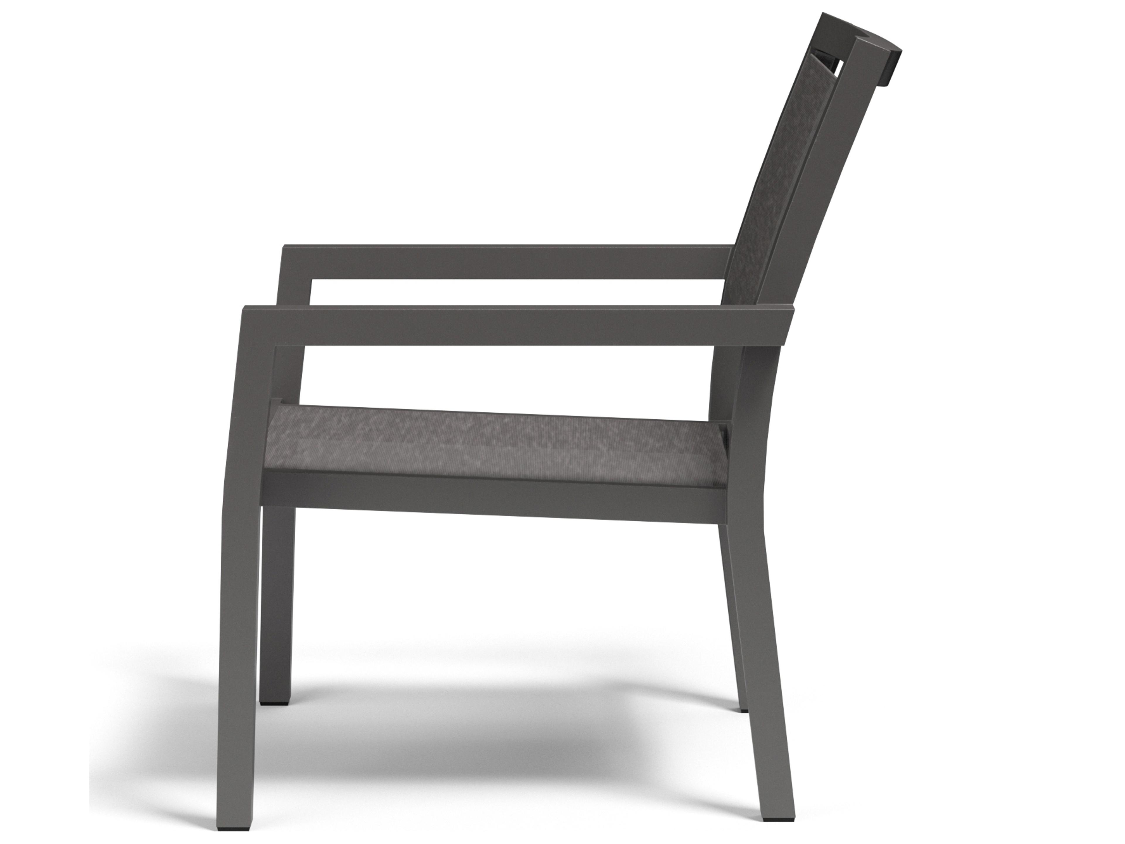 Sunset West Vegas Sling Aluminum Stackable Patio Lounge Chair