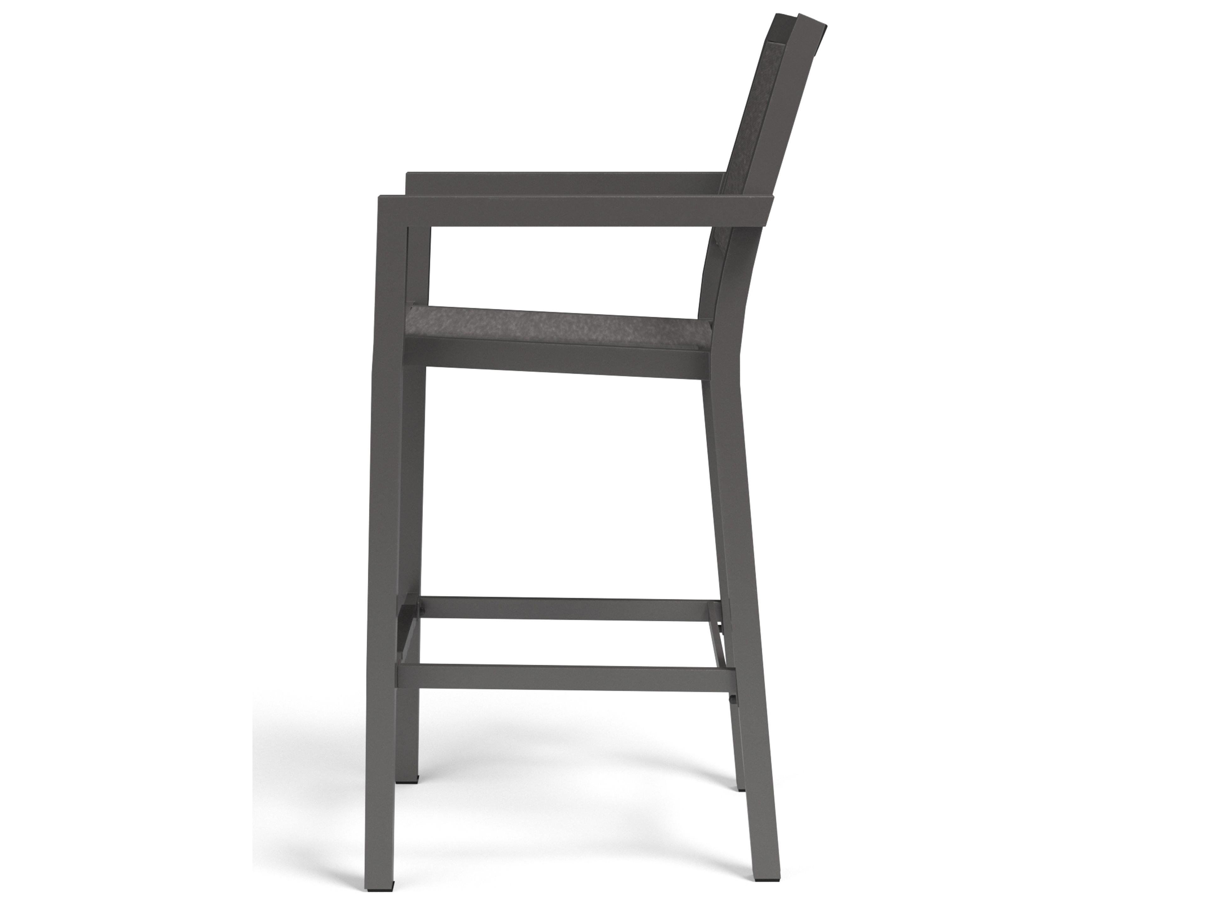 Sunset West Vegas Sling Aluminum Patio Bar Stool