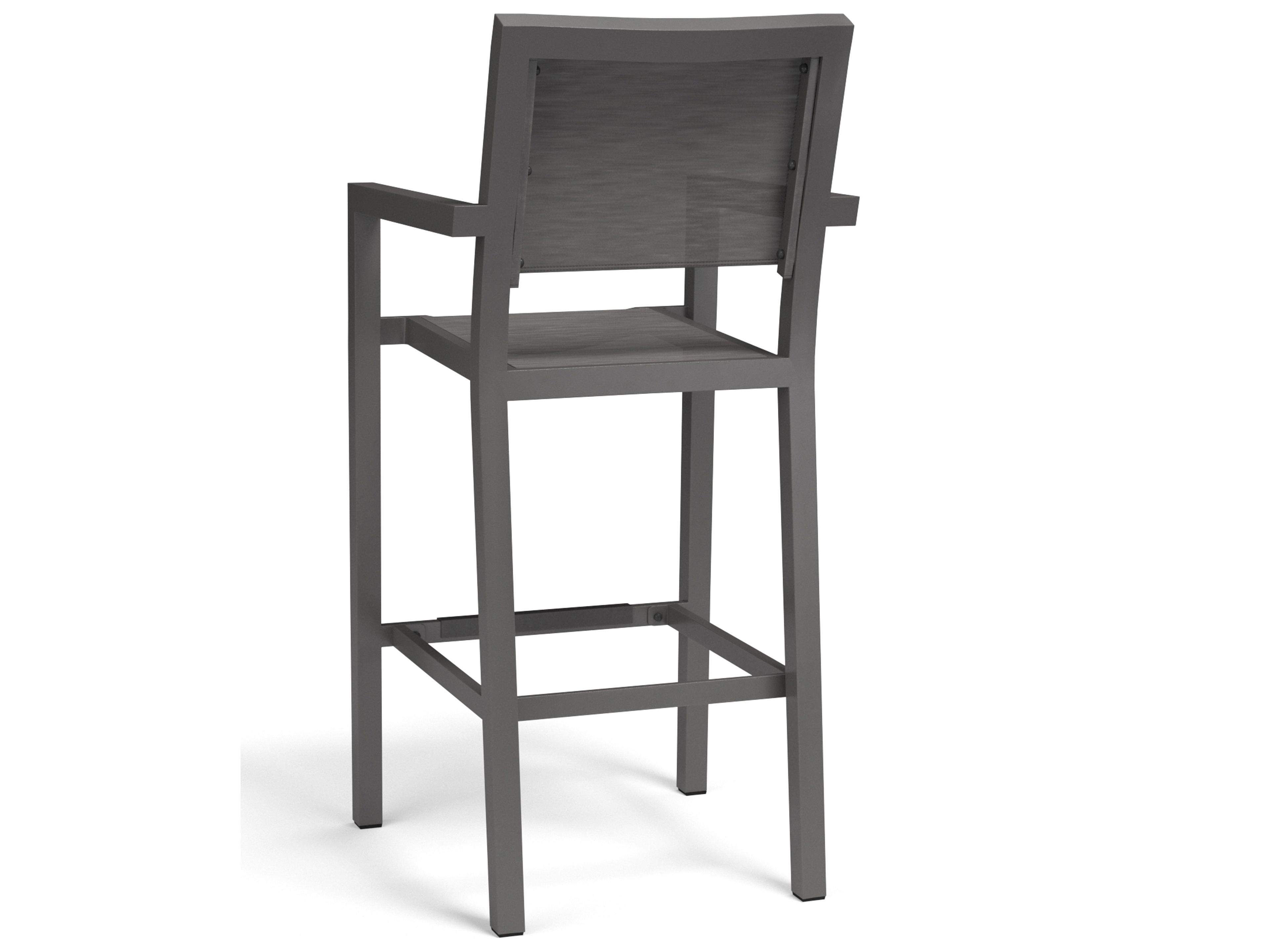 Sunset West Vegas Sling Aluminum Patio Bar Stool