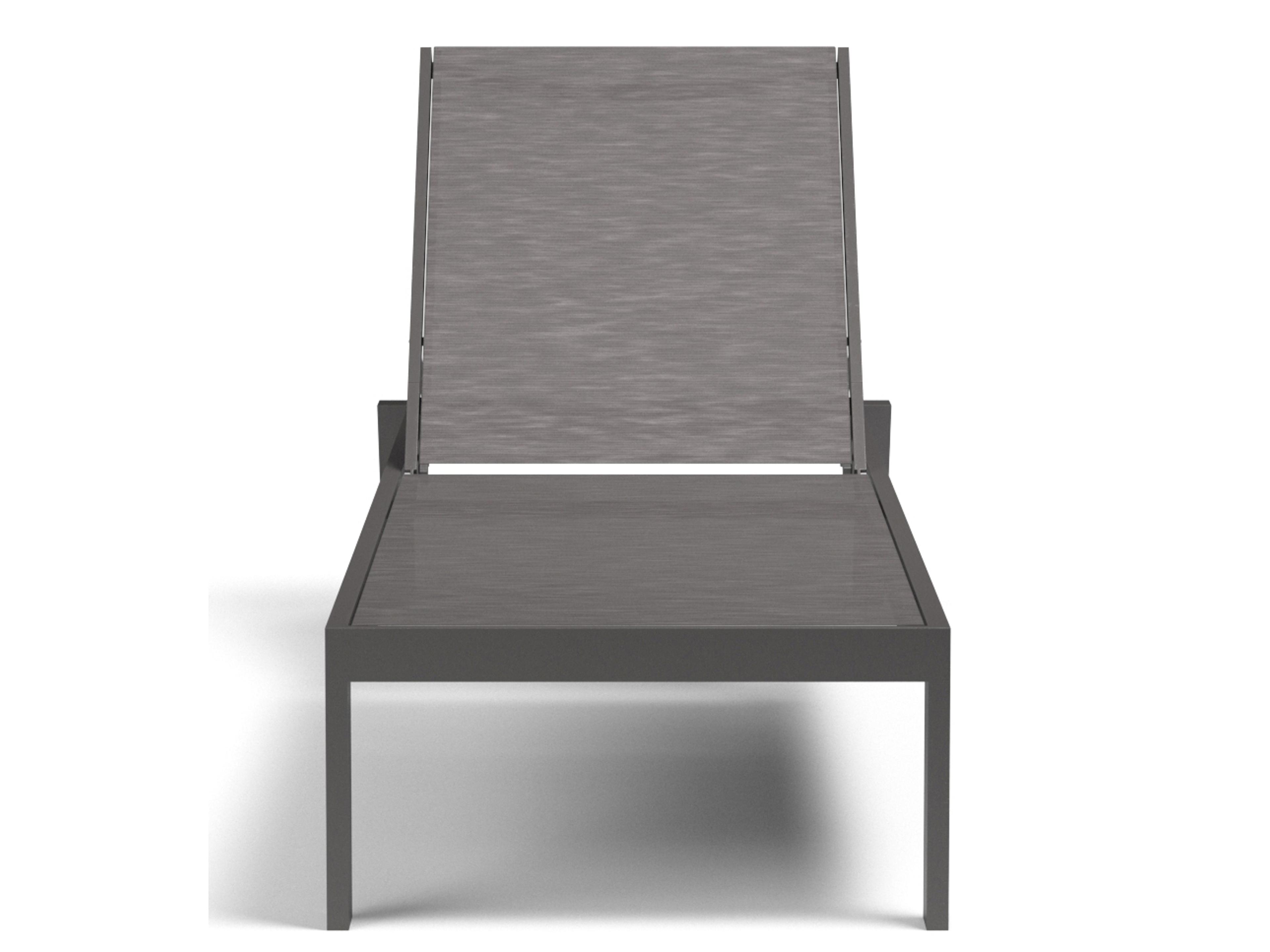 Sunset West Vegas Sling Aluminum Stackable Outdoor Chaise Lounge