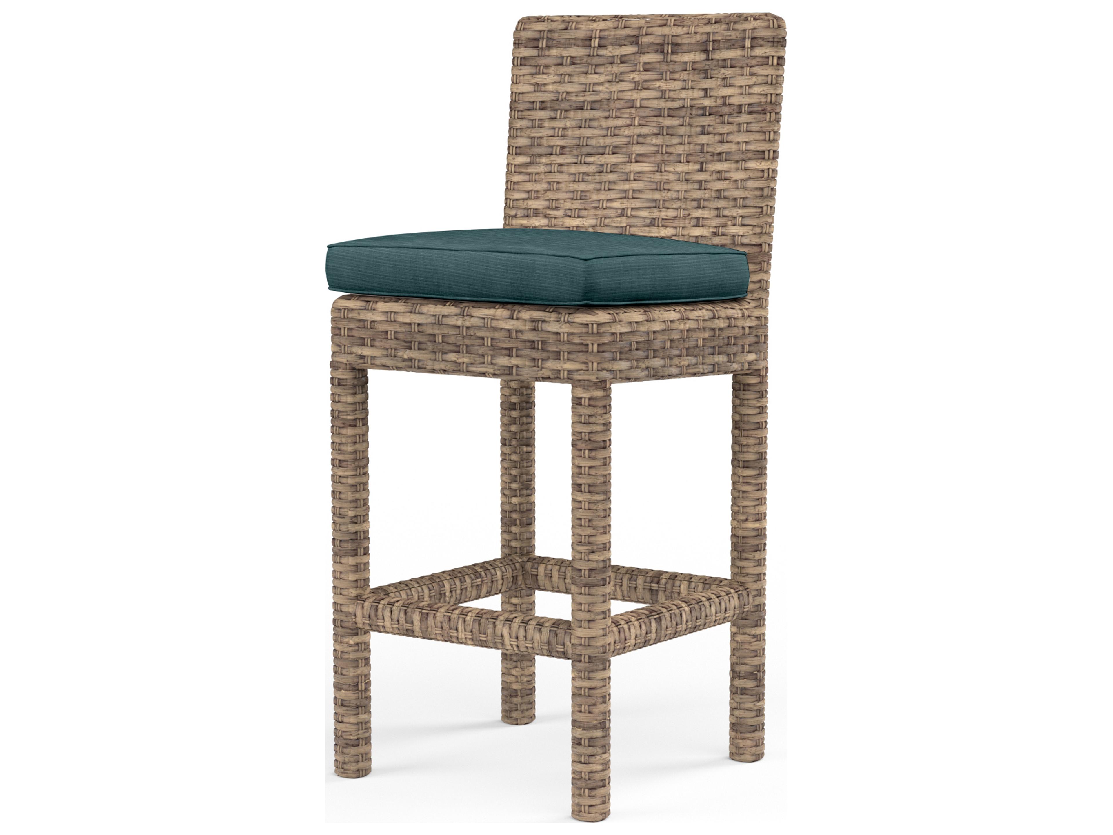 Havana Wicker Outdoor Patio Bar Stool