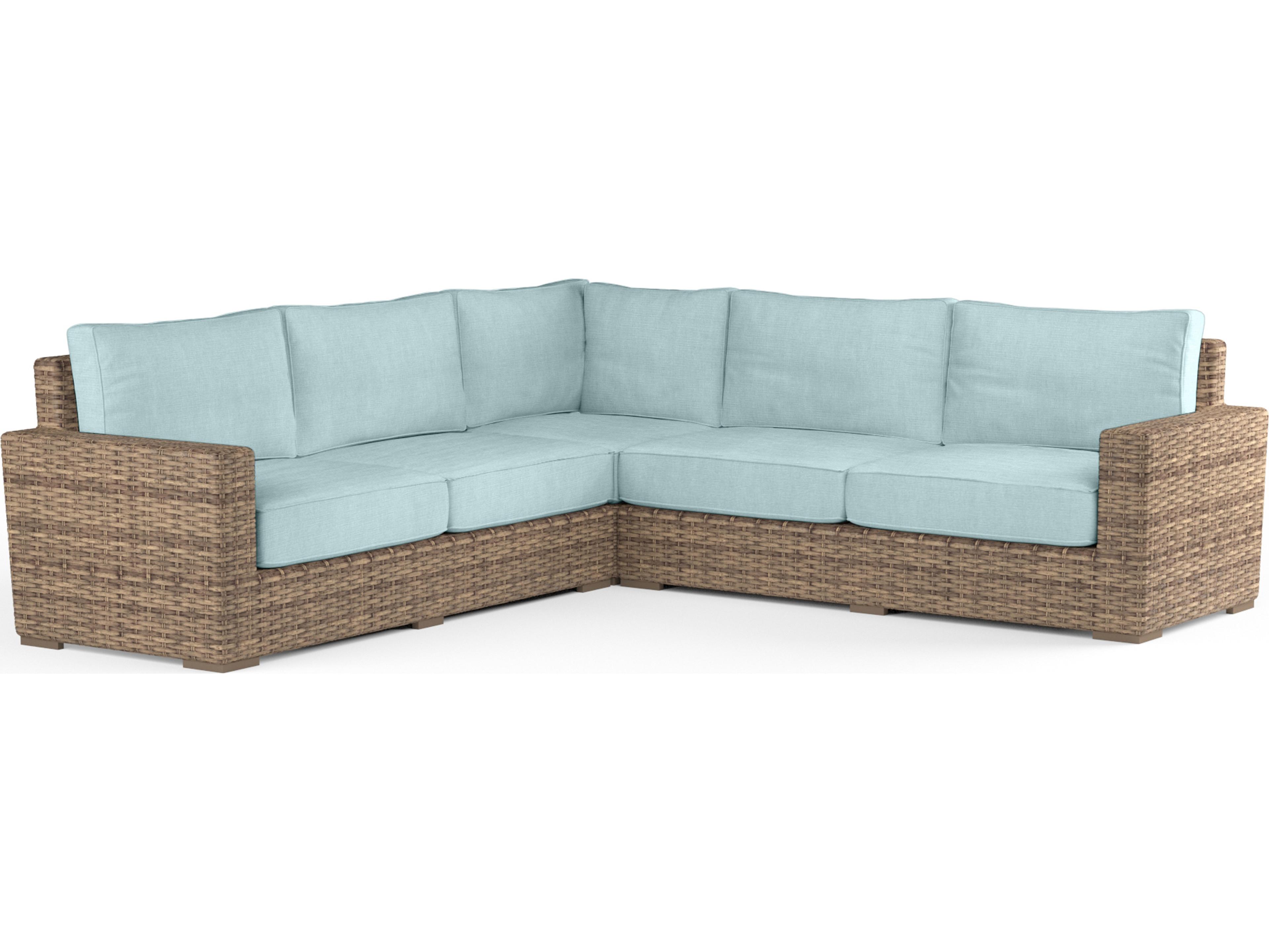 Sunset West Havana Wicker Sectional