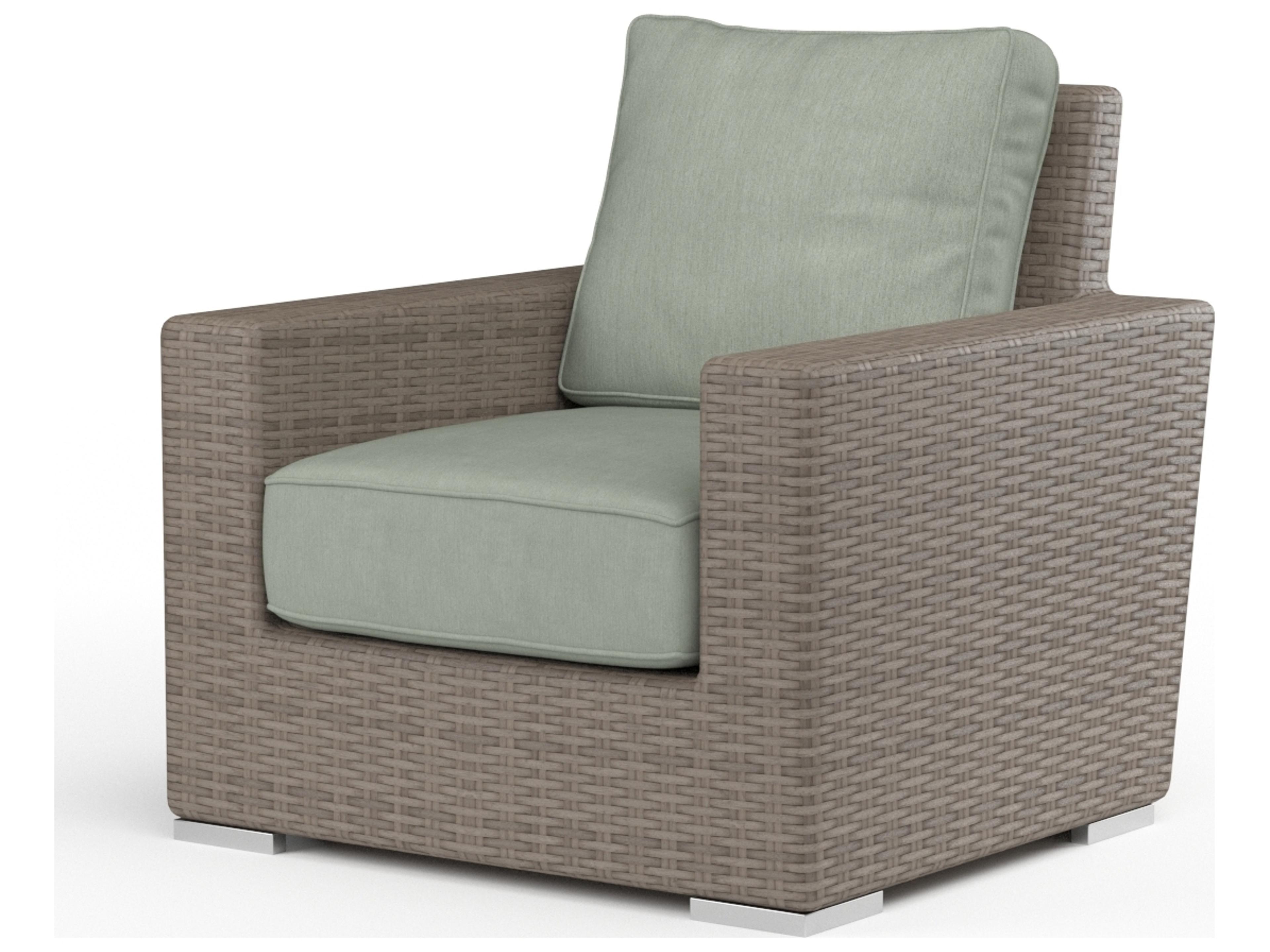 Sunset West Coronado Wicker Outdoor Club Chair