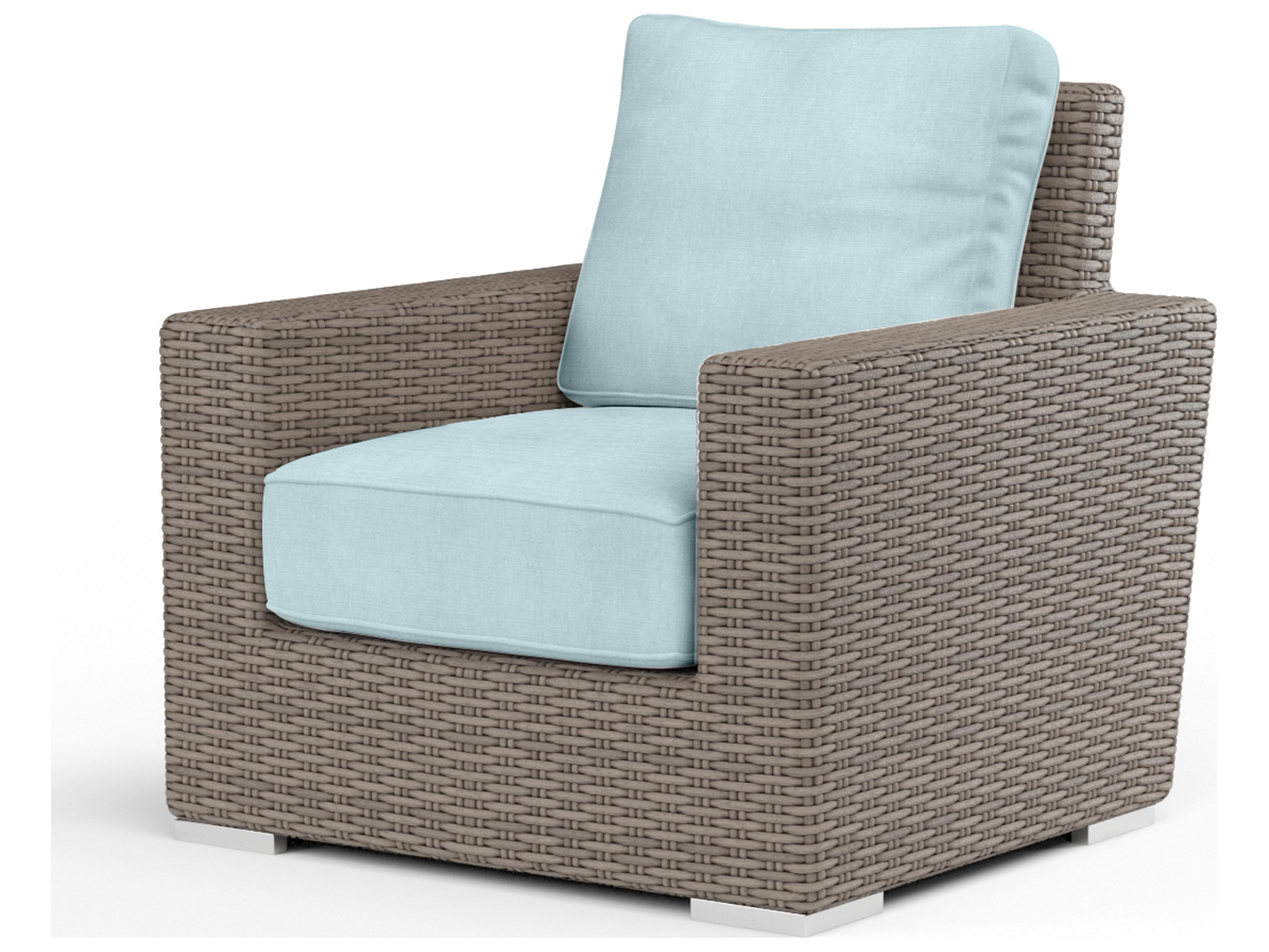 Sunset West Coronado Wicker Outdoor Club Chair