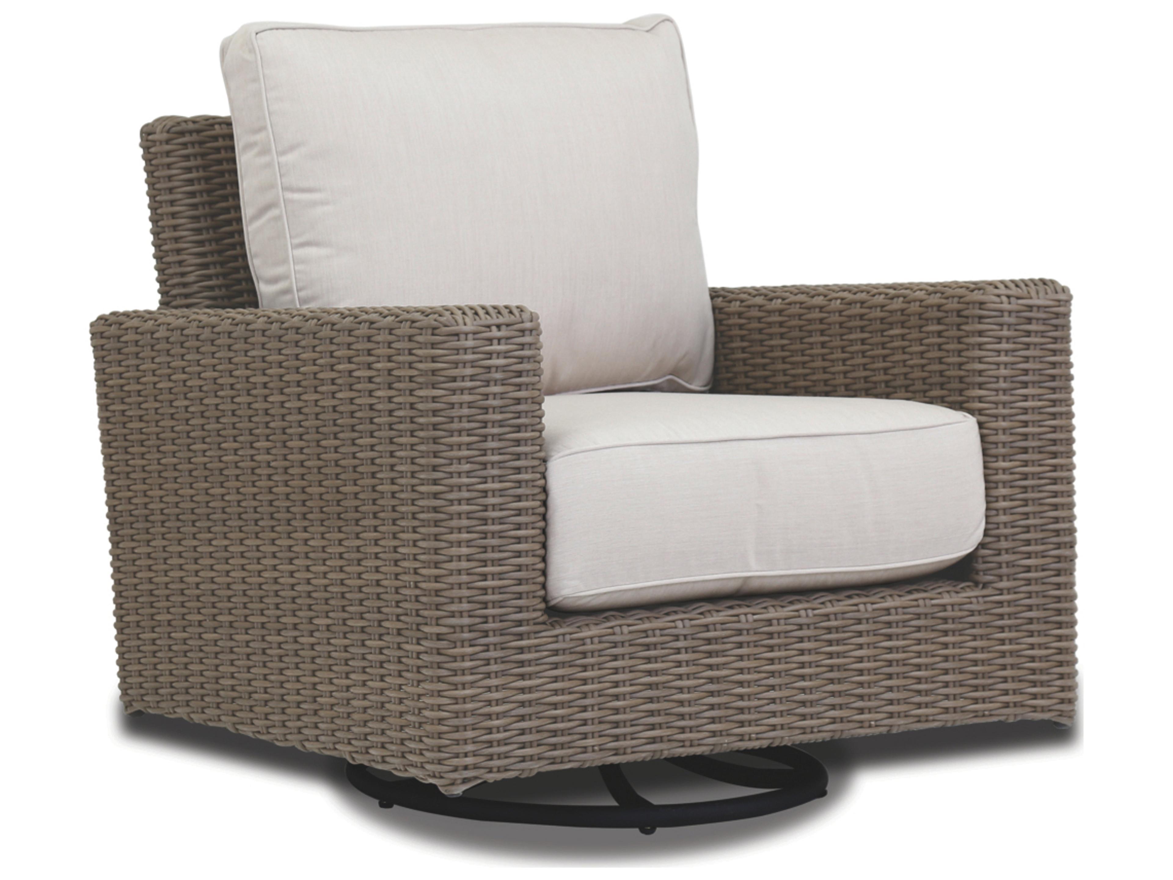 Coronado Wicker Swivel Rocker Outdoor Chair