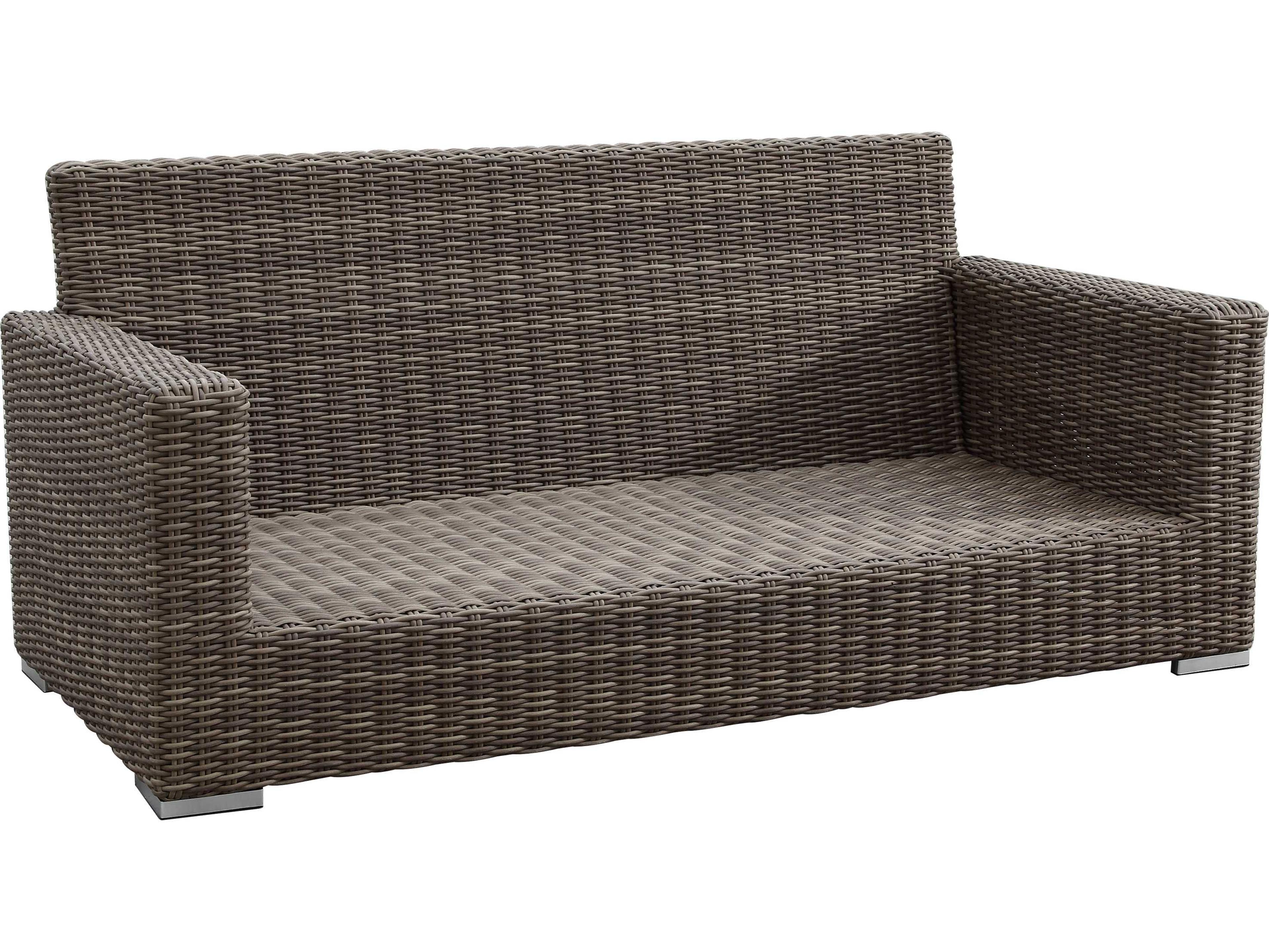 Sunset West Coronado Wicker Cushion Loveseat