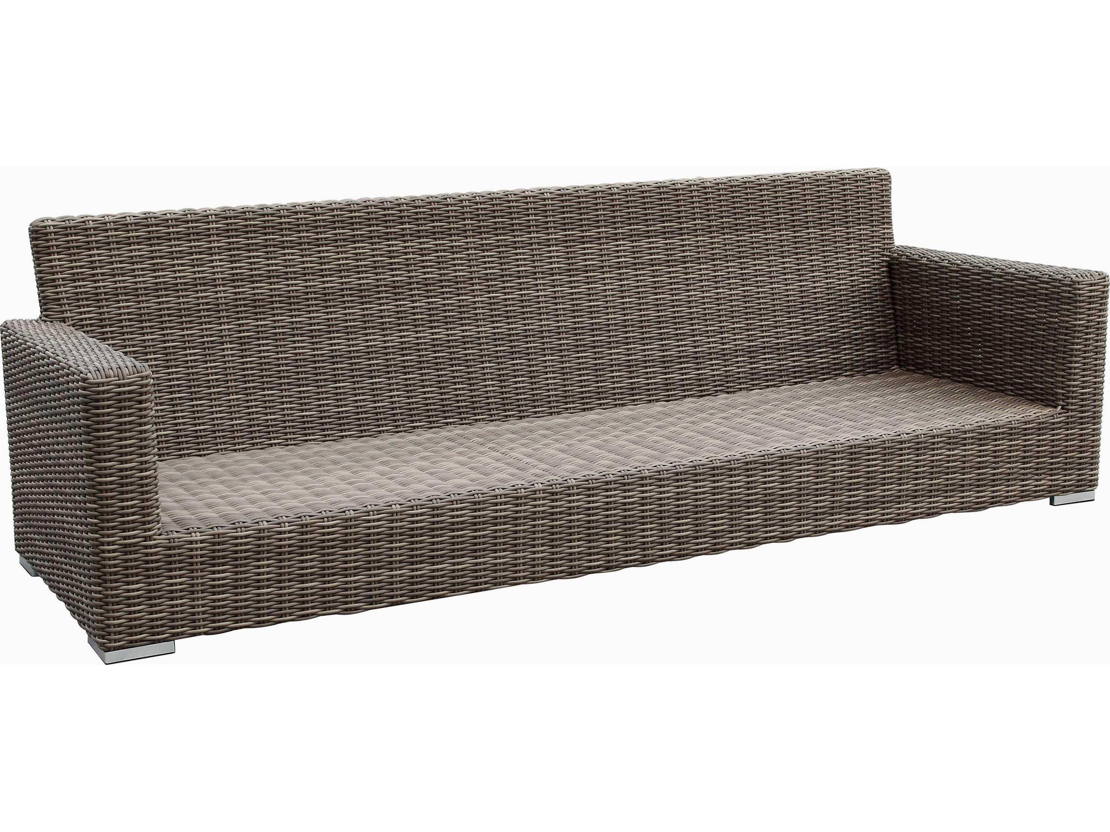 Sunset West Coronado Wicker Cushion Sofa