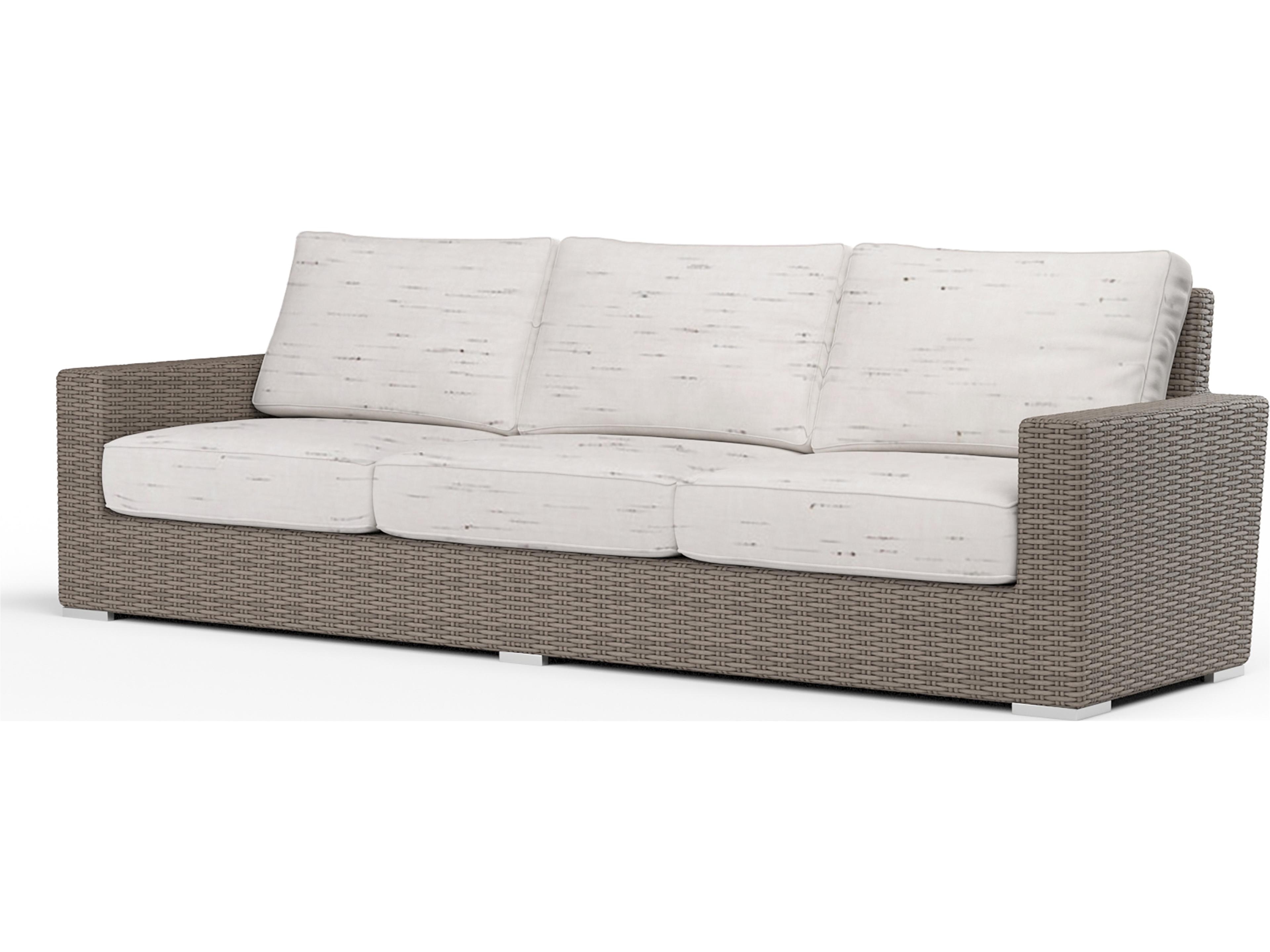 Sunset West Coronado Wicker Patio Sofa