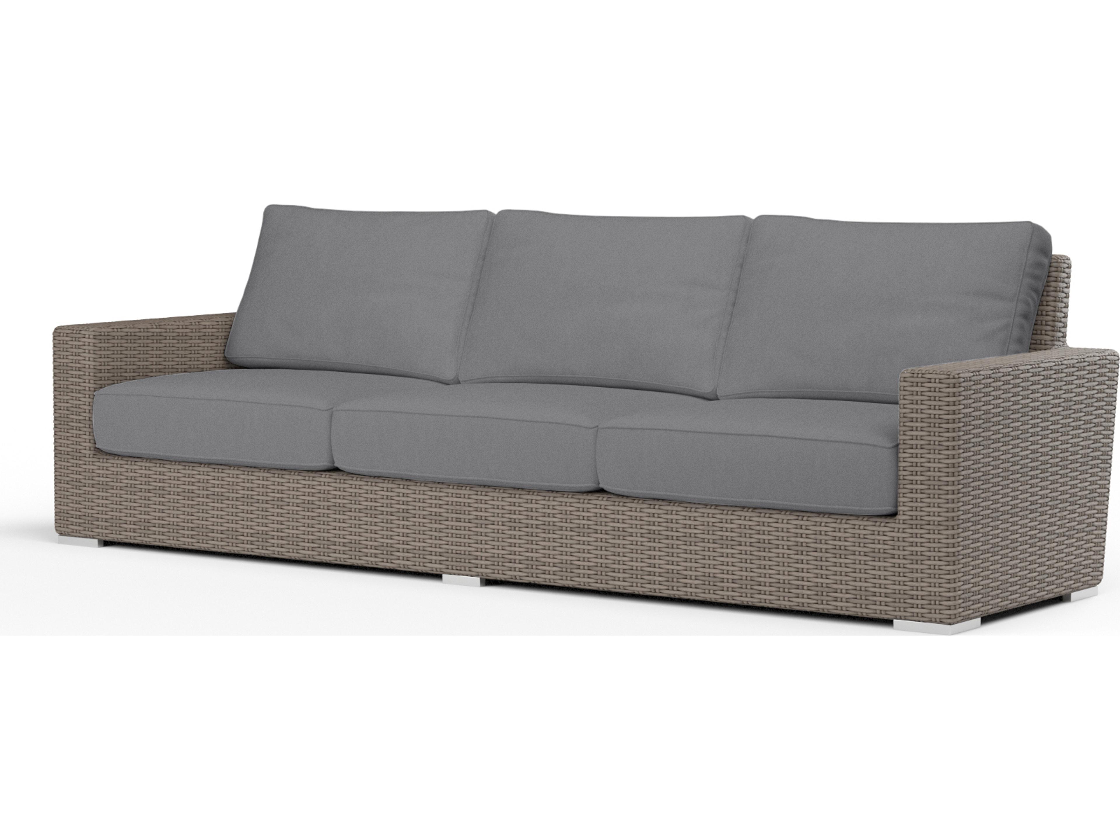 Sunset West Coronado Wicker Patio Sofa