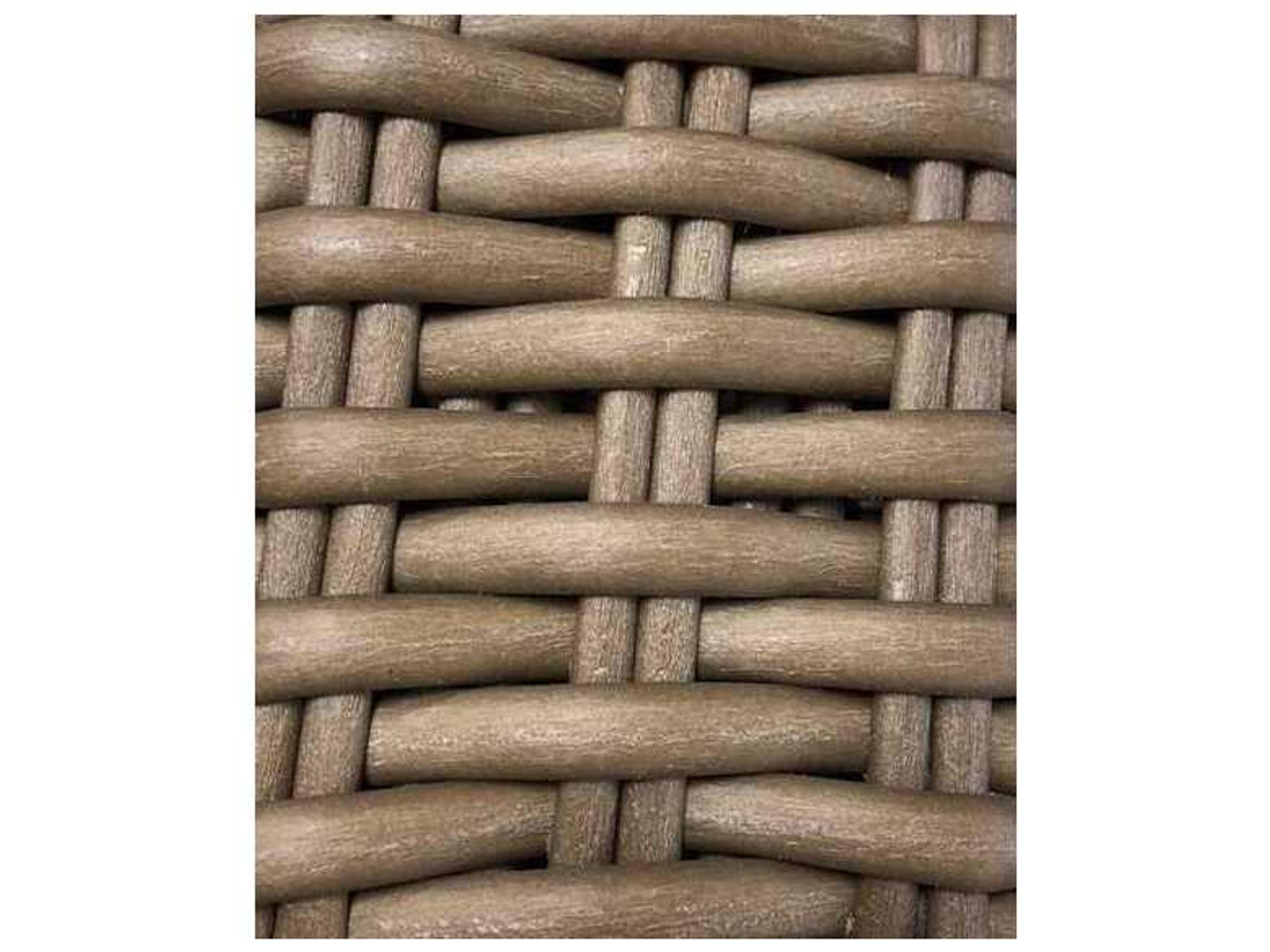 Sunset West Montecito Driftwood Wicker Cushion Bar Stool