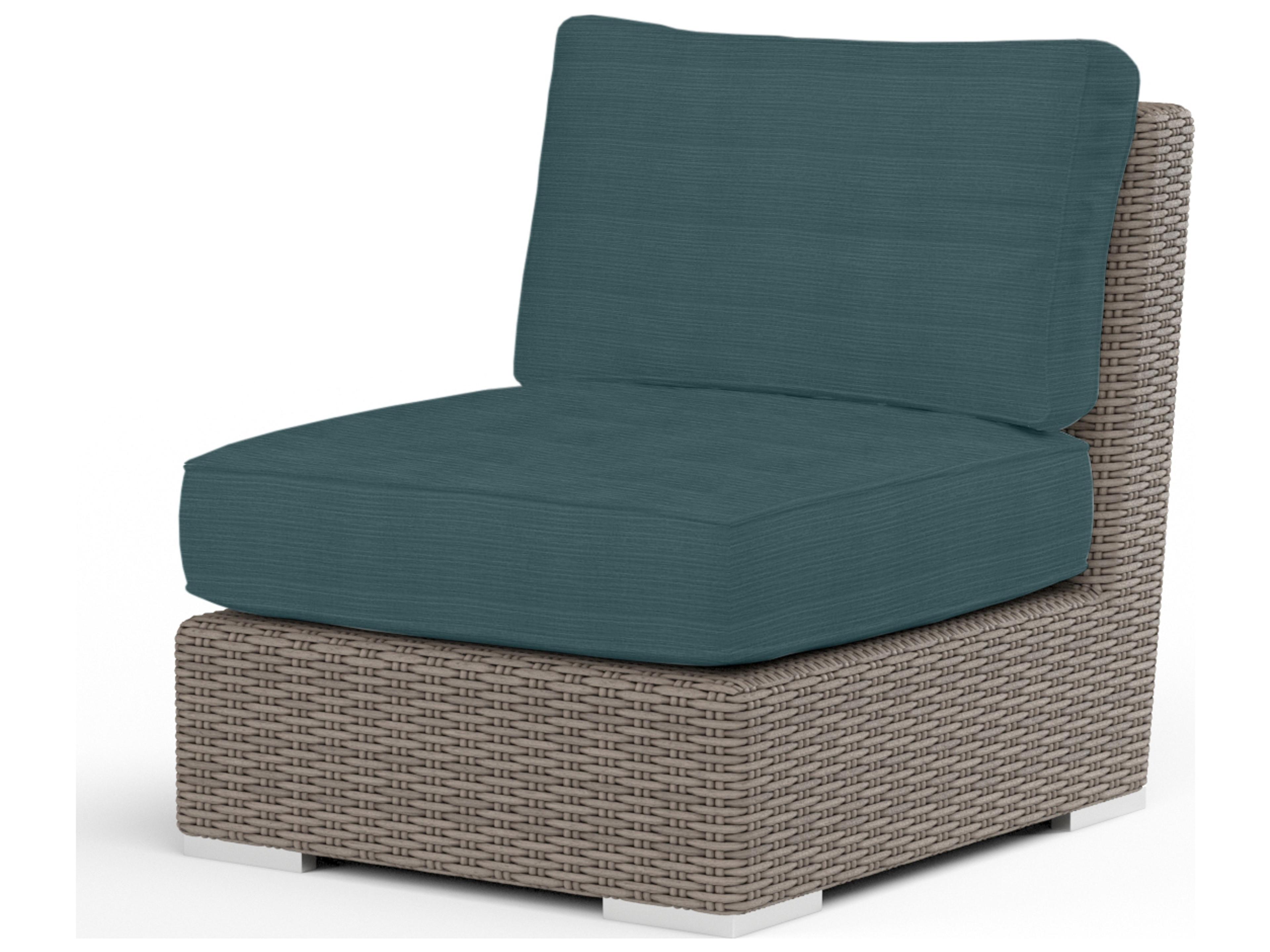 Sunset West Coronado Wicker Modular Outdoor Lounge Chair