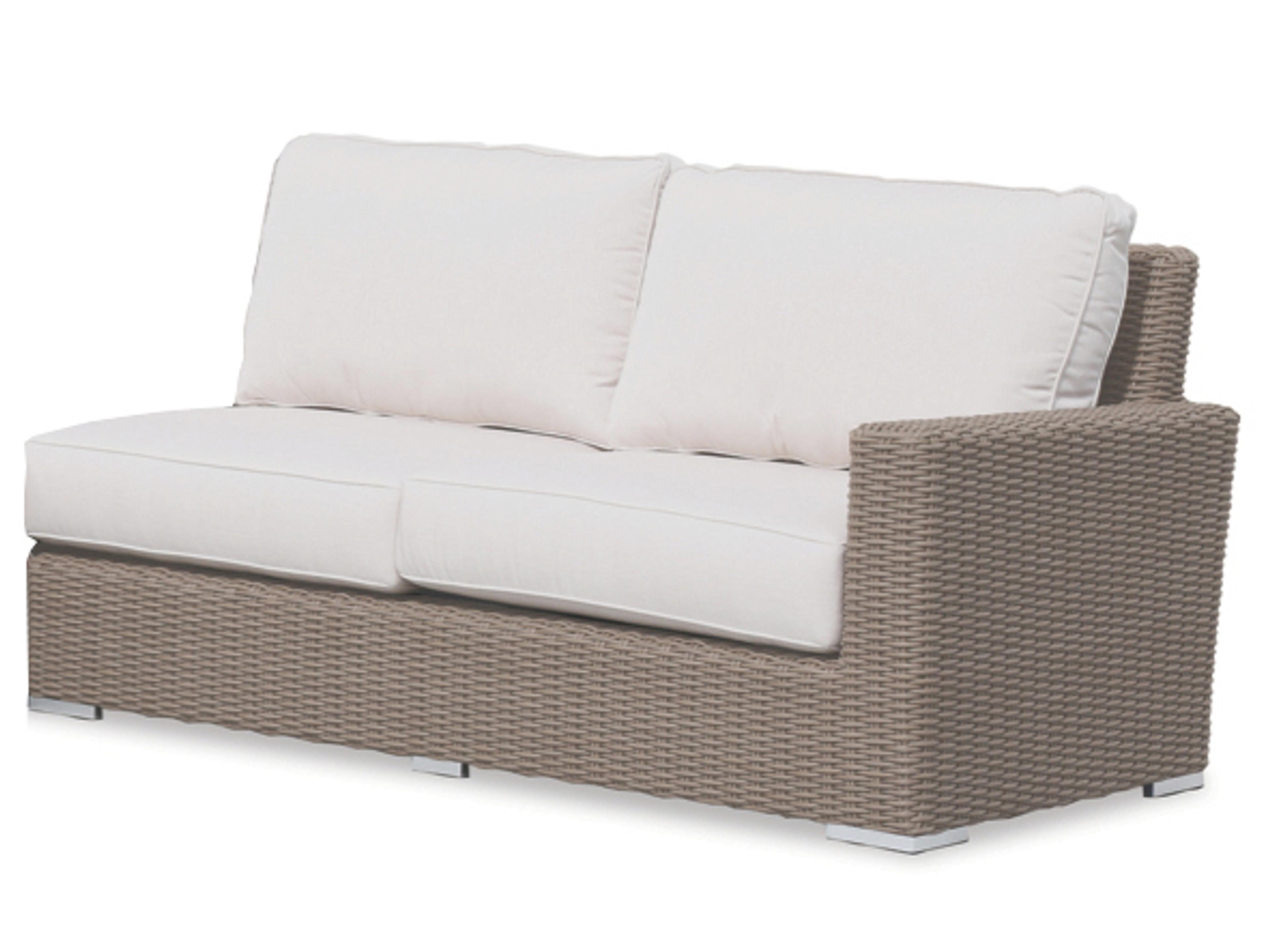 Coronado Wicker Right Arm Outdoor Patio Lounge Chair