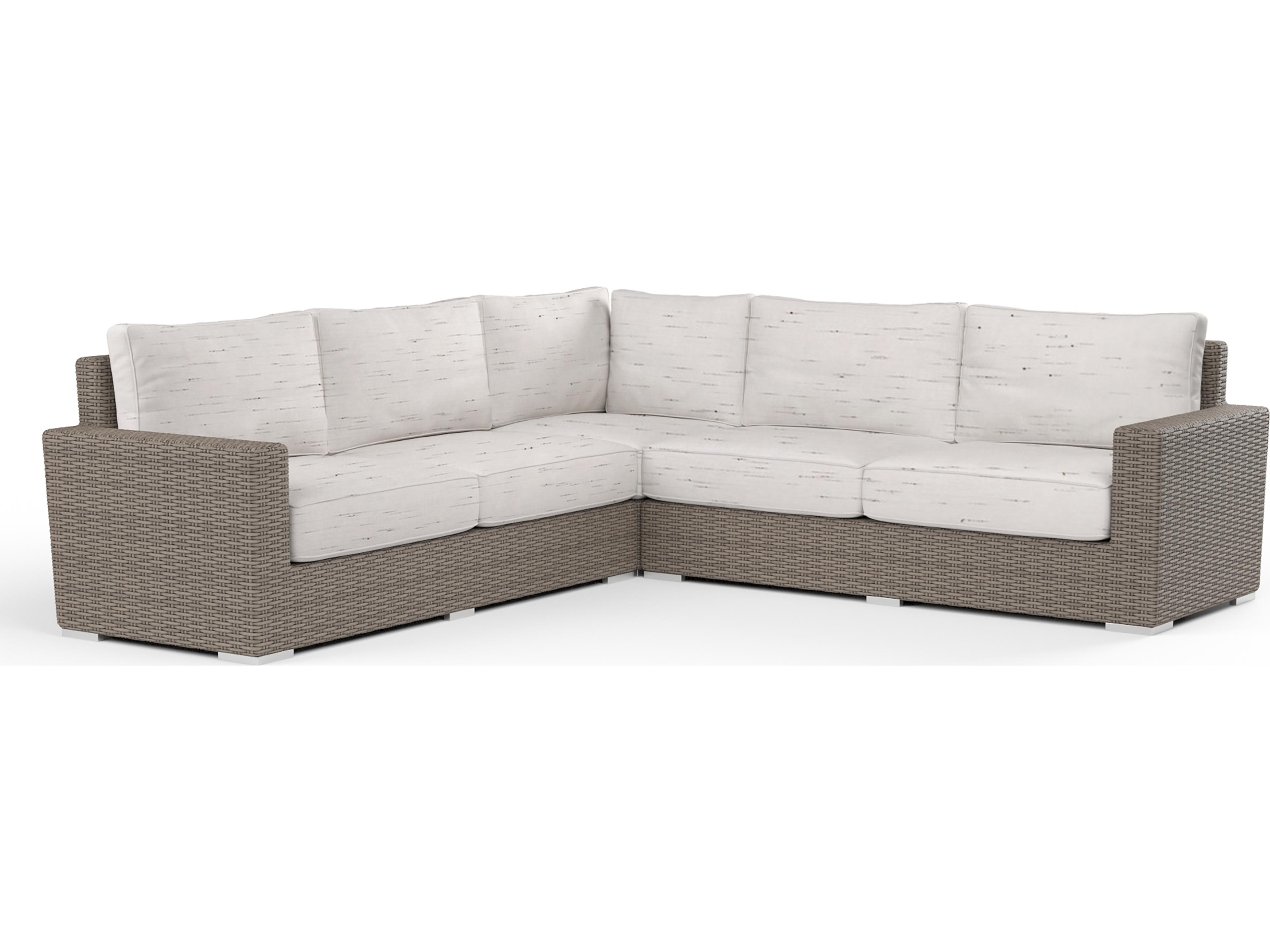 Sunset West Coronado Wicker Sectional