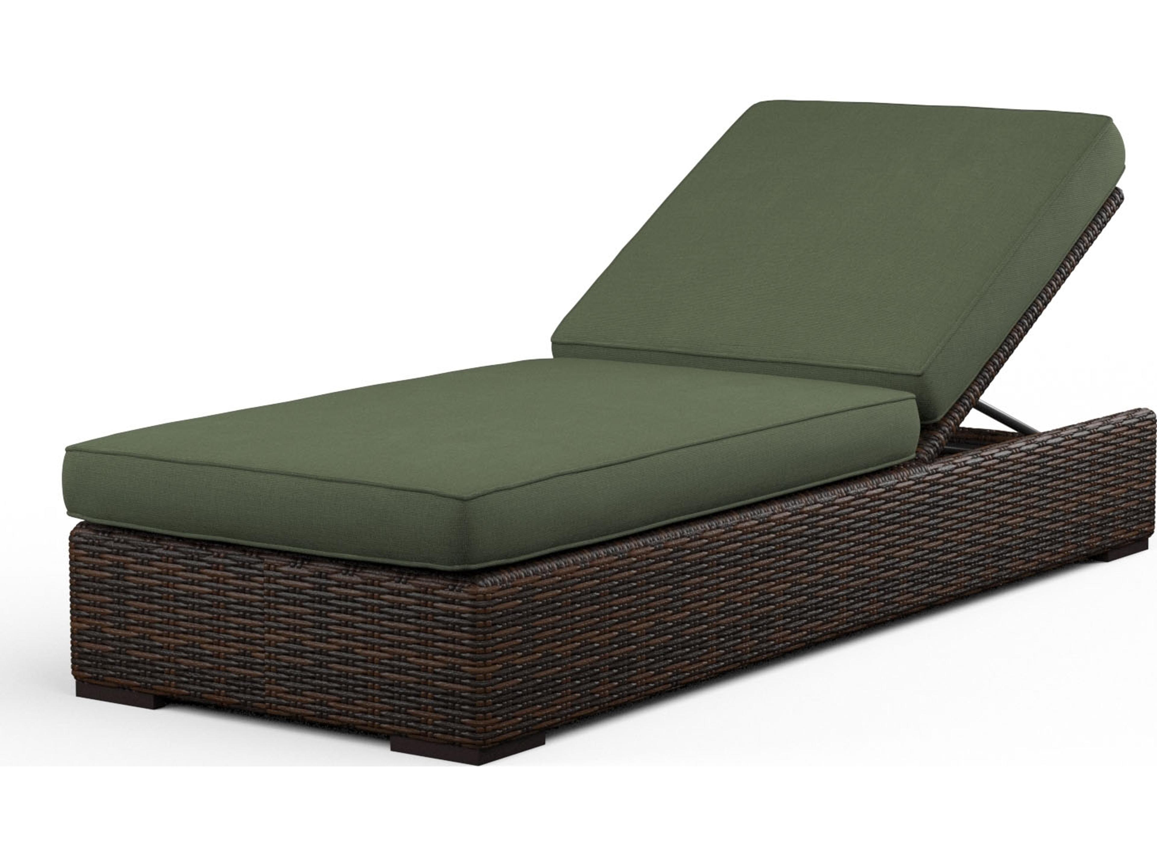 Sunset West Montecito Wicker Adjustable Patio Chaise