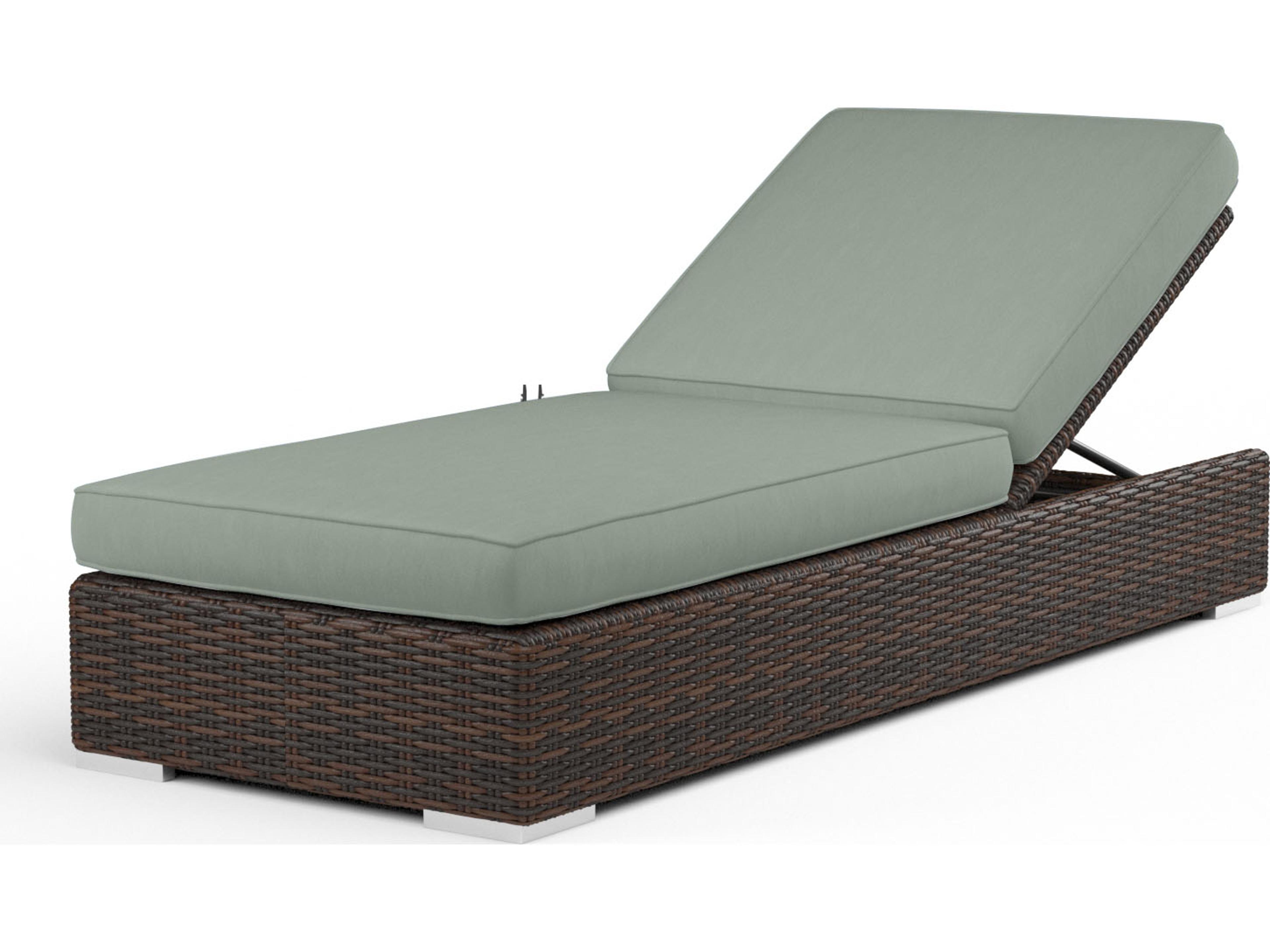 Sunset West Montecito Wicker Adjustable Patio Chaise