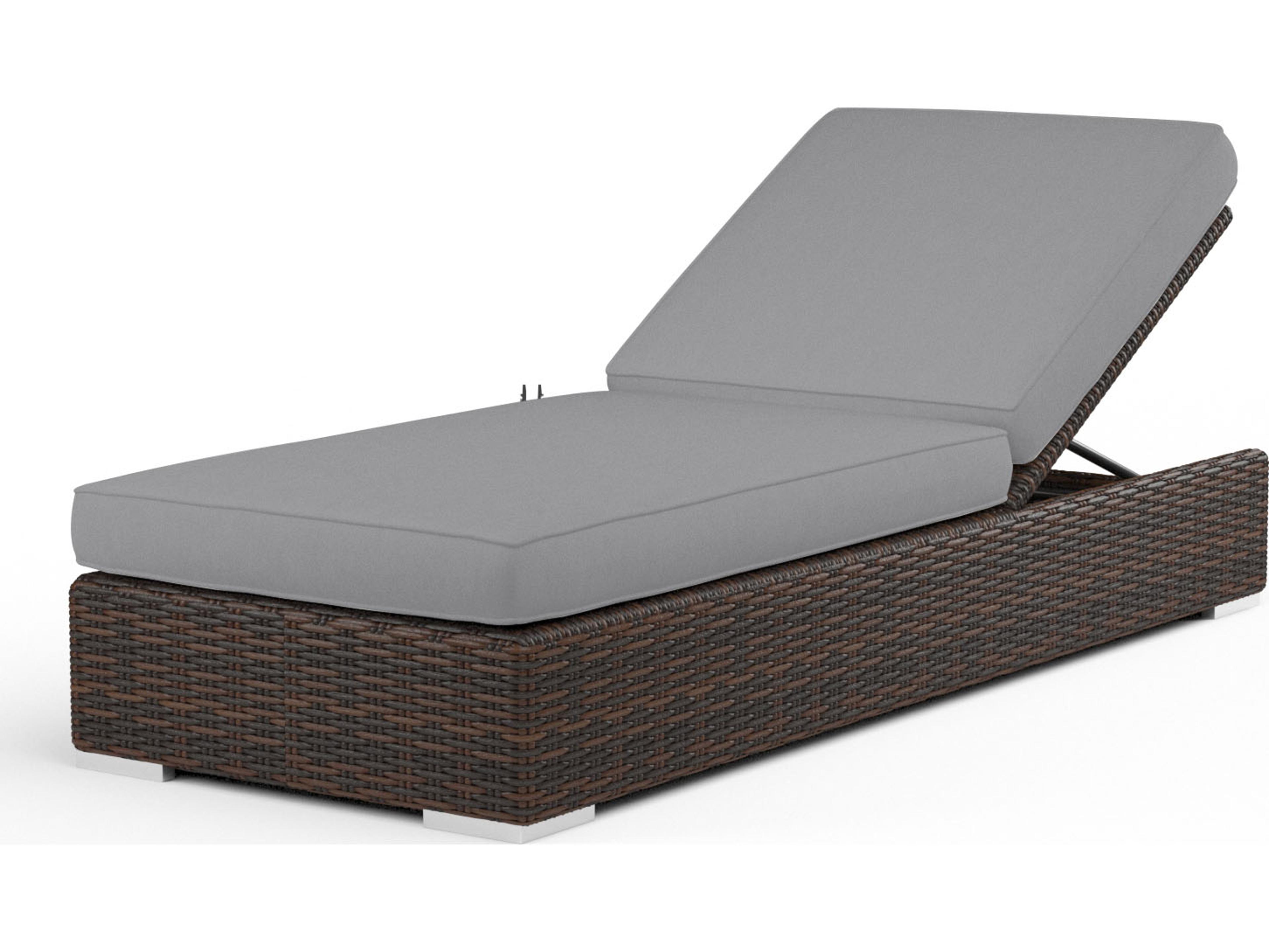 Sunset West Montecito Wicker Adjustable Patio Chaise