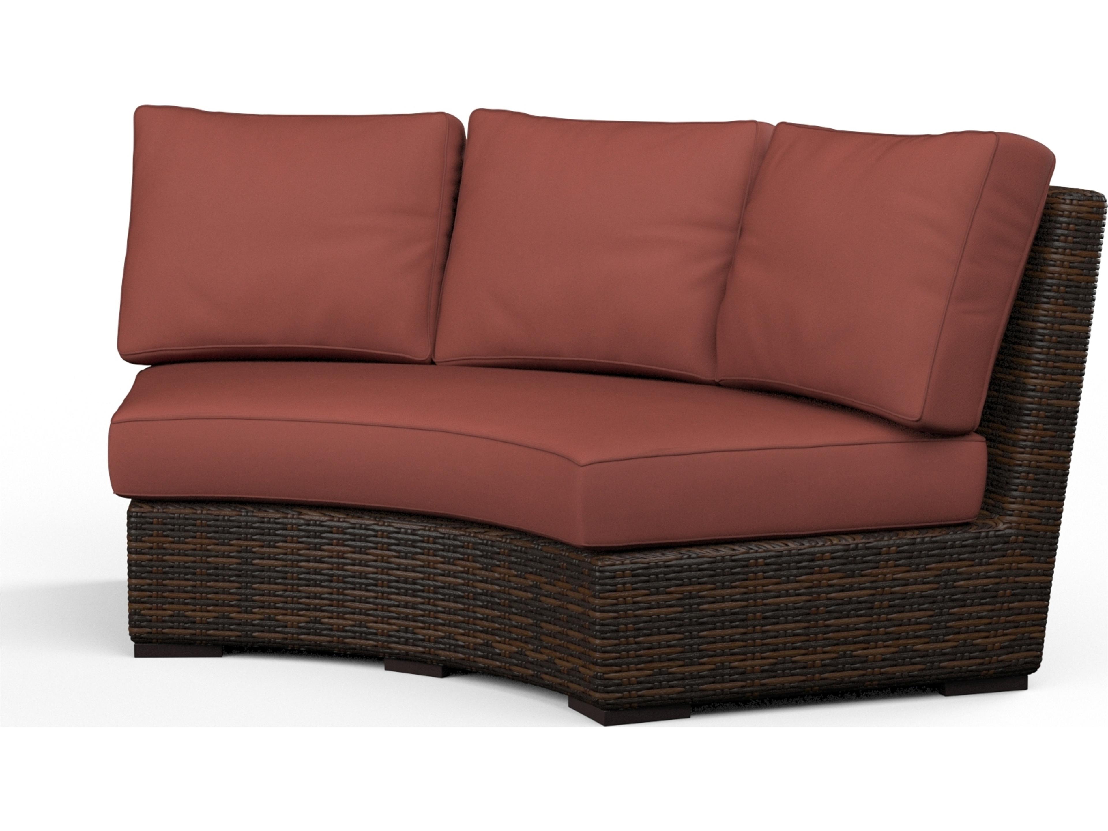 Sunset West Montecito Curved Outdoor Loveseat