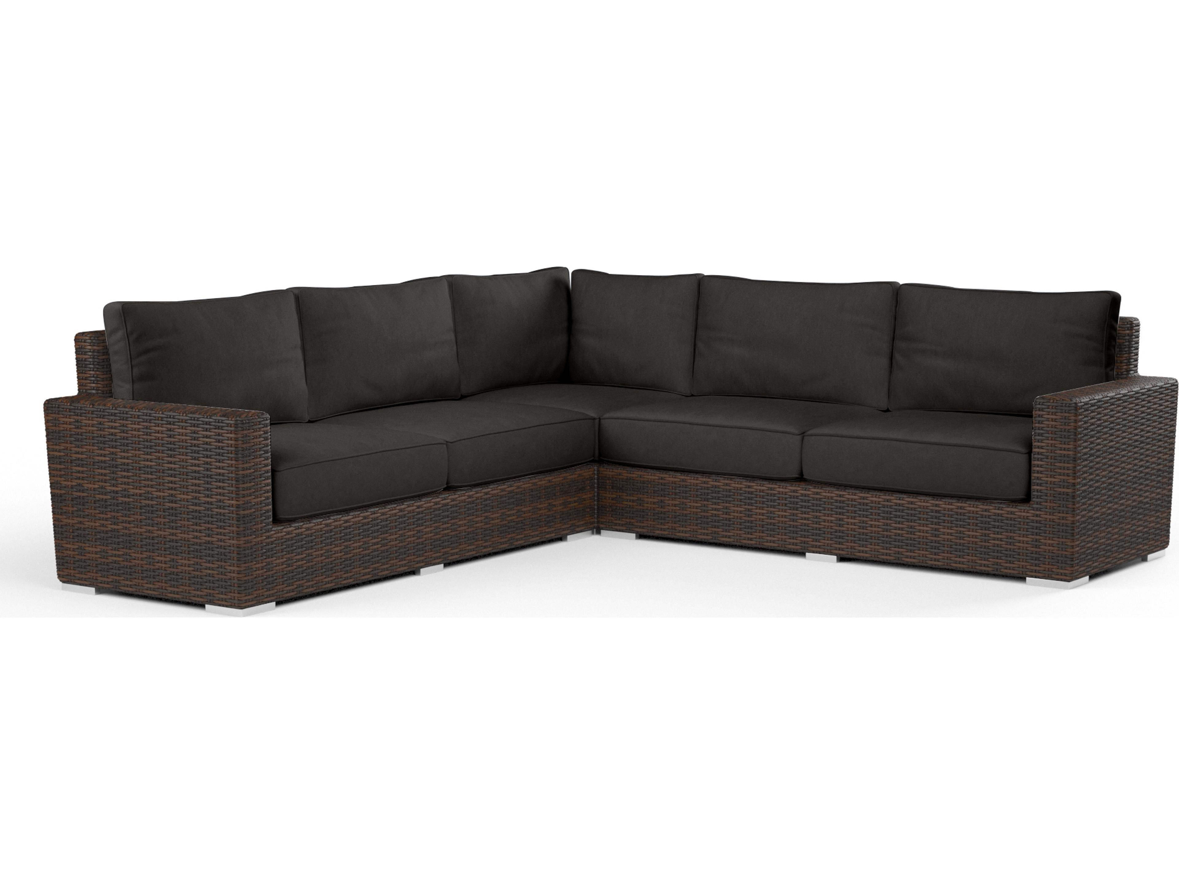 Sunset West Montecito Wicker Sectional