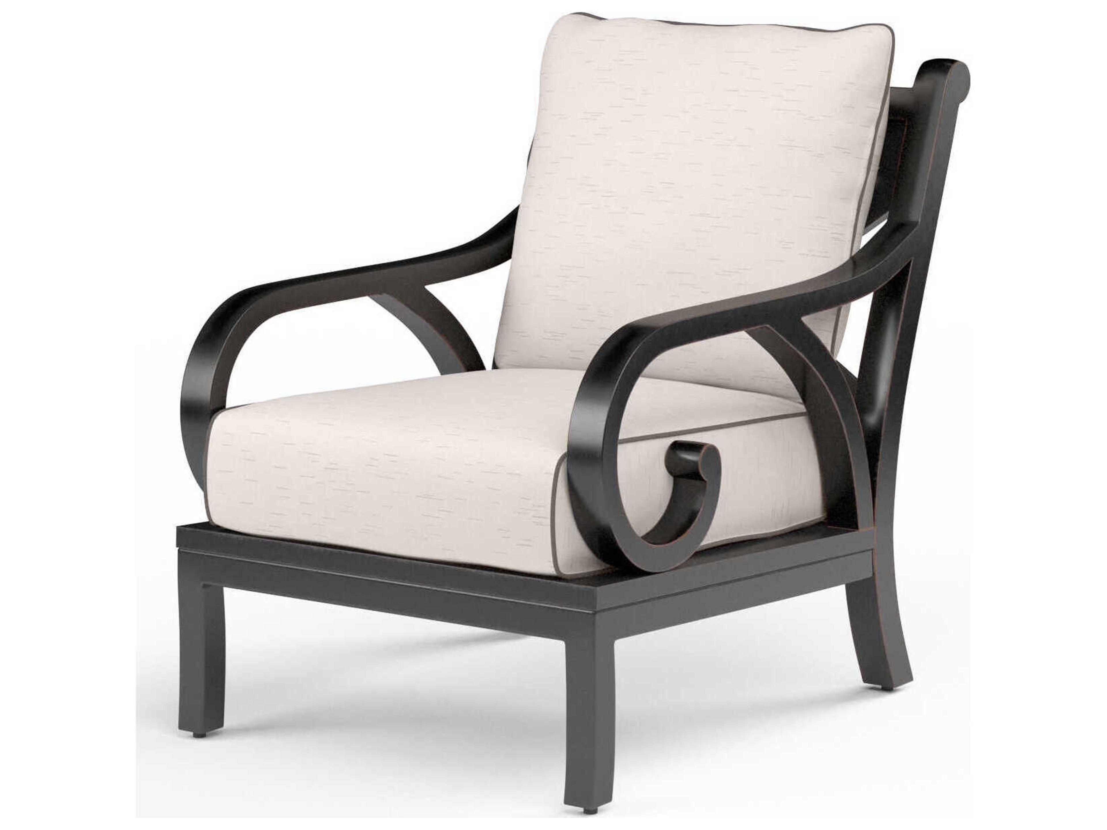 Monterey Copper Aluminum Cushion Lounge Chair