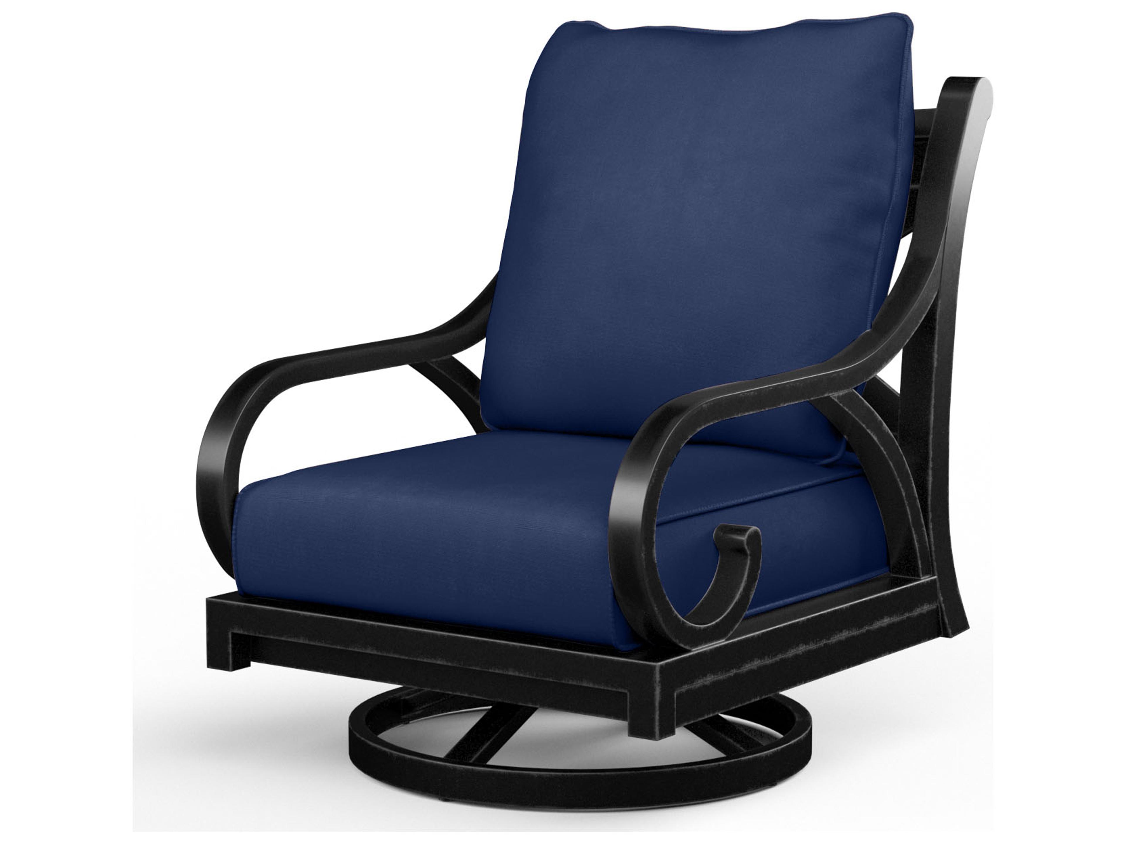 Sunset West Monterey Aluminum Swivel Patio Rocker