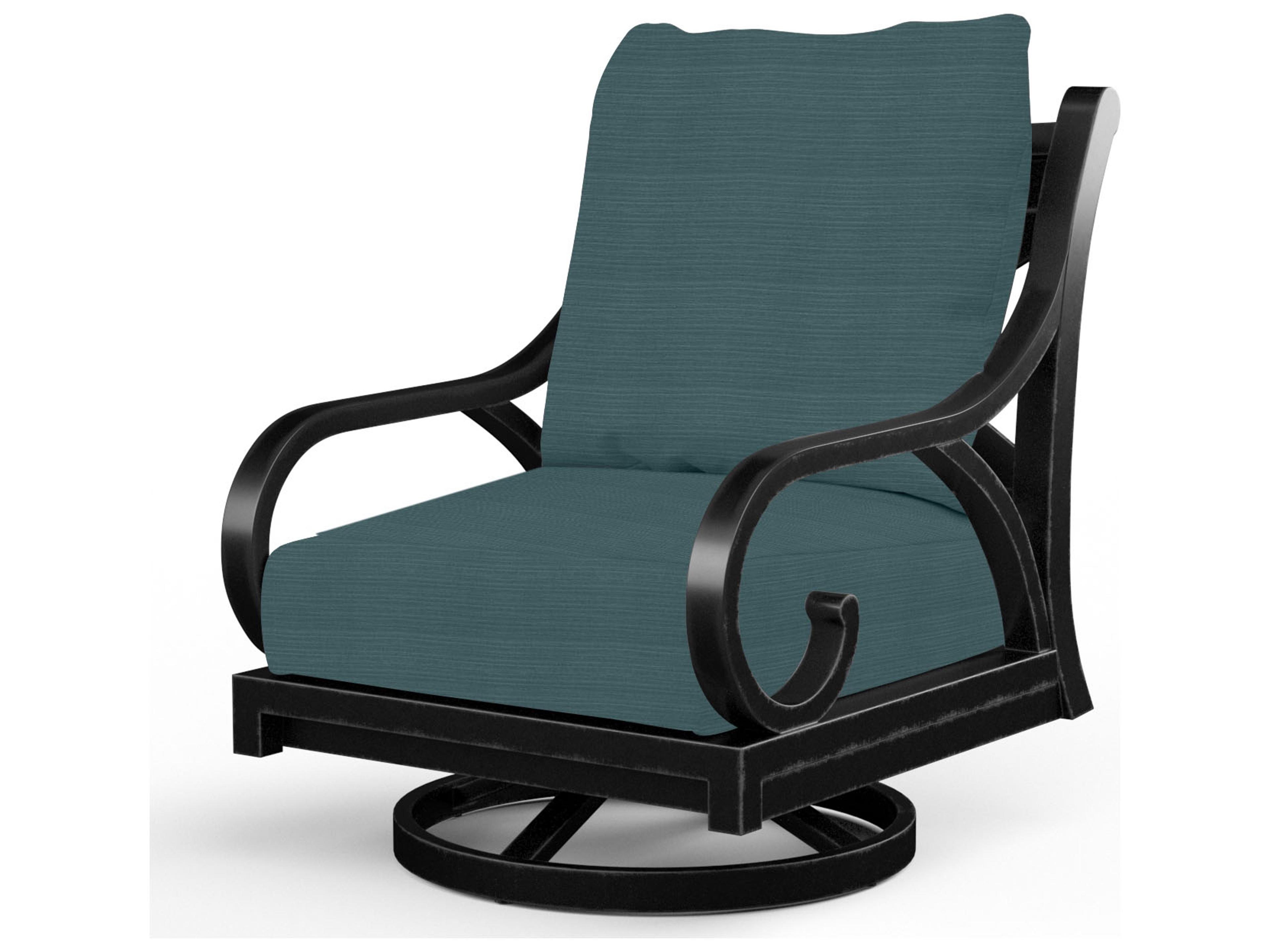 Sunset West Monterey Aluminum Swivel Patio Rocker