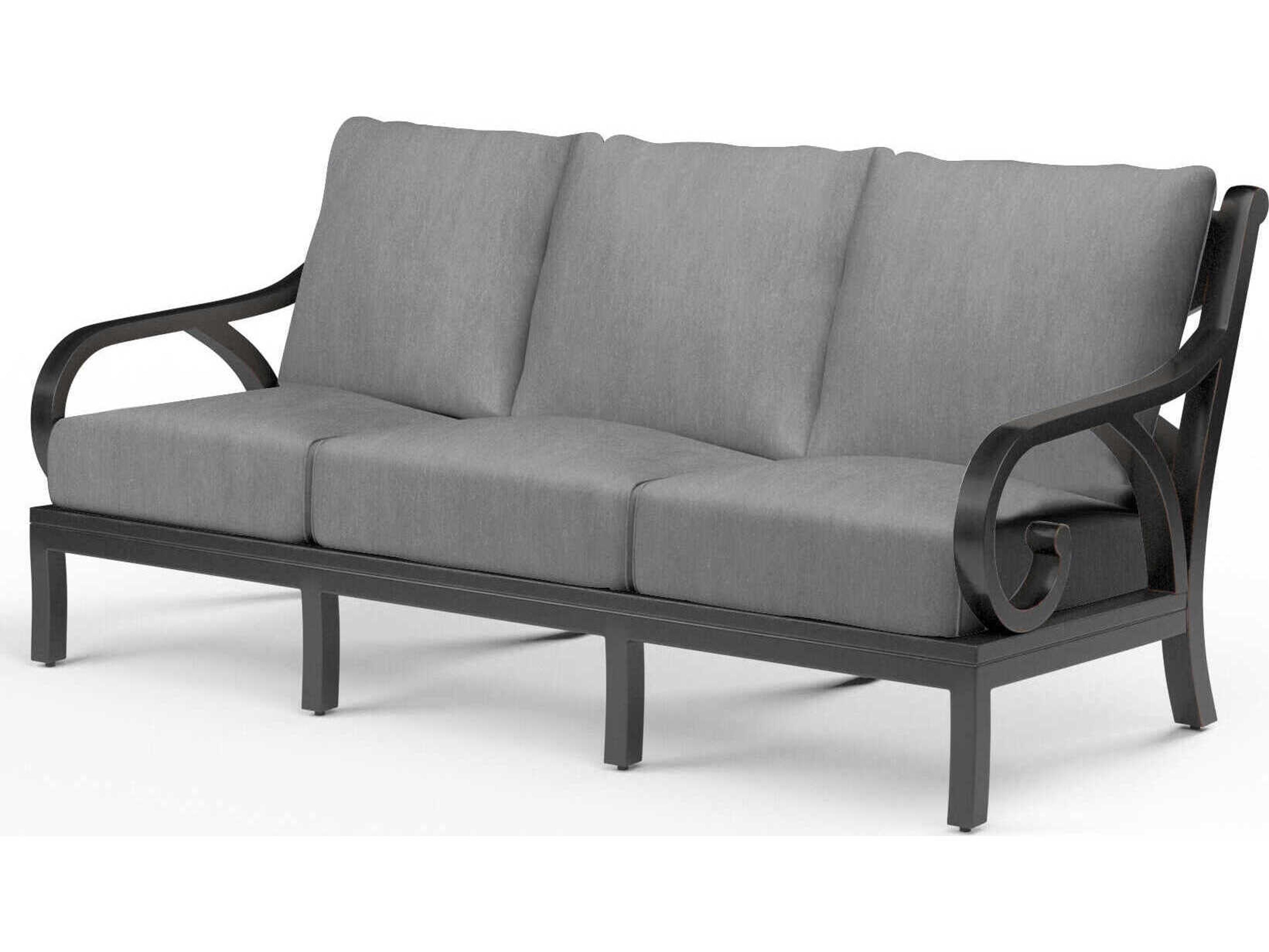 Monterey Copper Aluminum Cushion Sofa