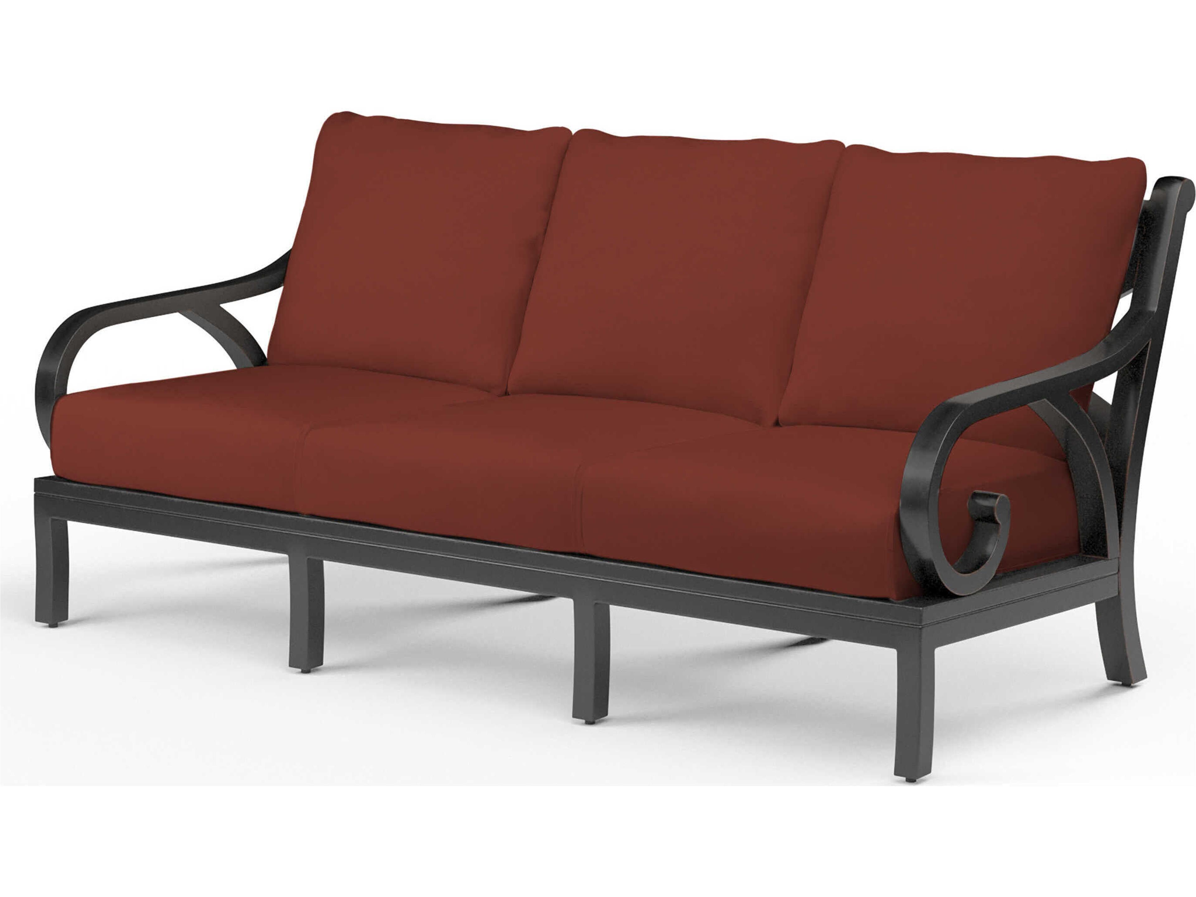 Monterey Copper Aluminum Cushion Sofa