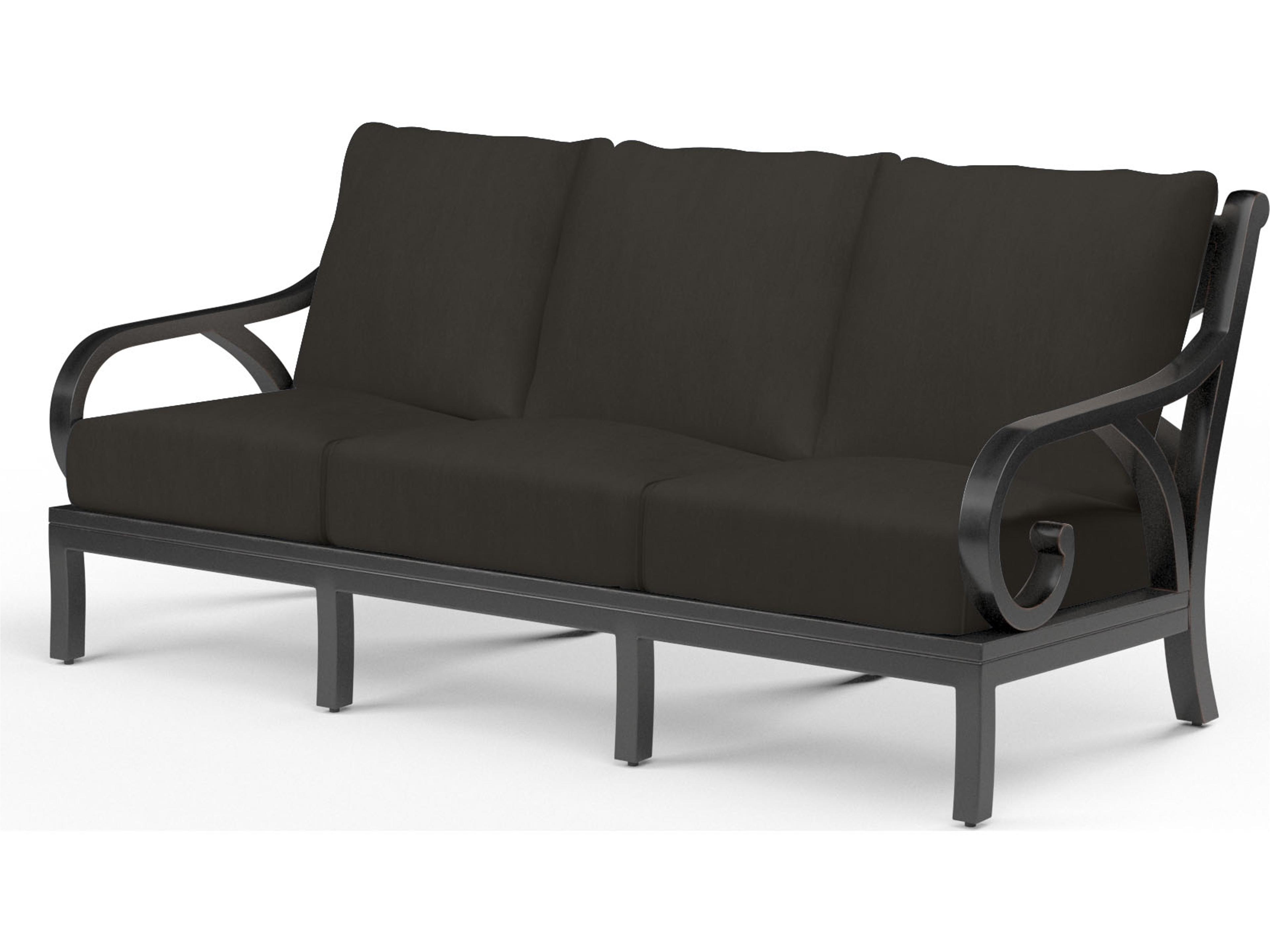 Sunset West Monterey Aluminum Outdoor Sofa