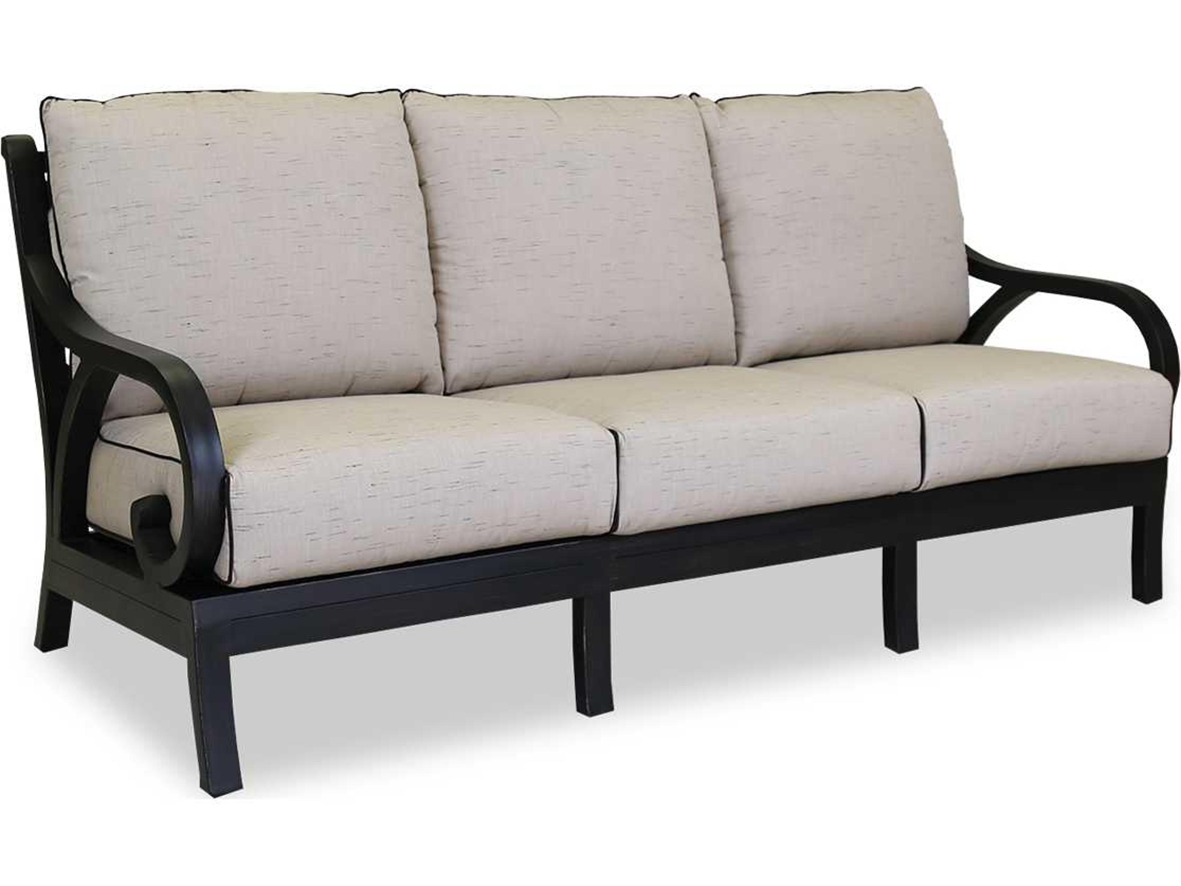 Sunset West Monterey Aluminum Cushion Sofa