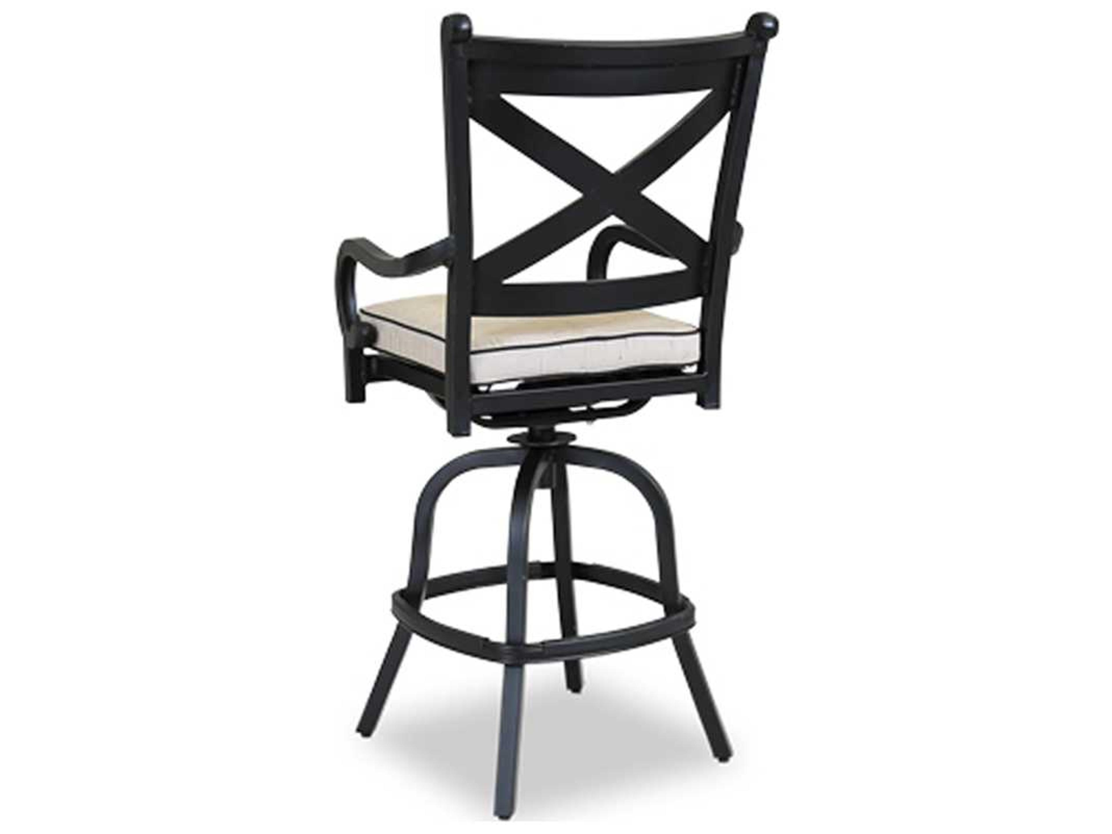 Sunset West Monterey Aluminum Cushion Bar Stool