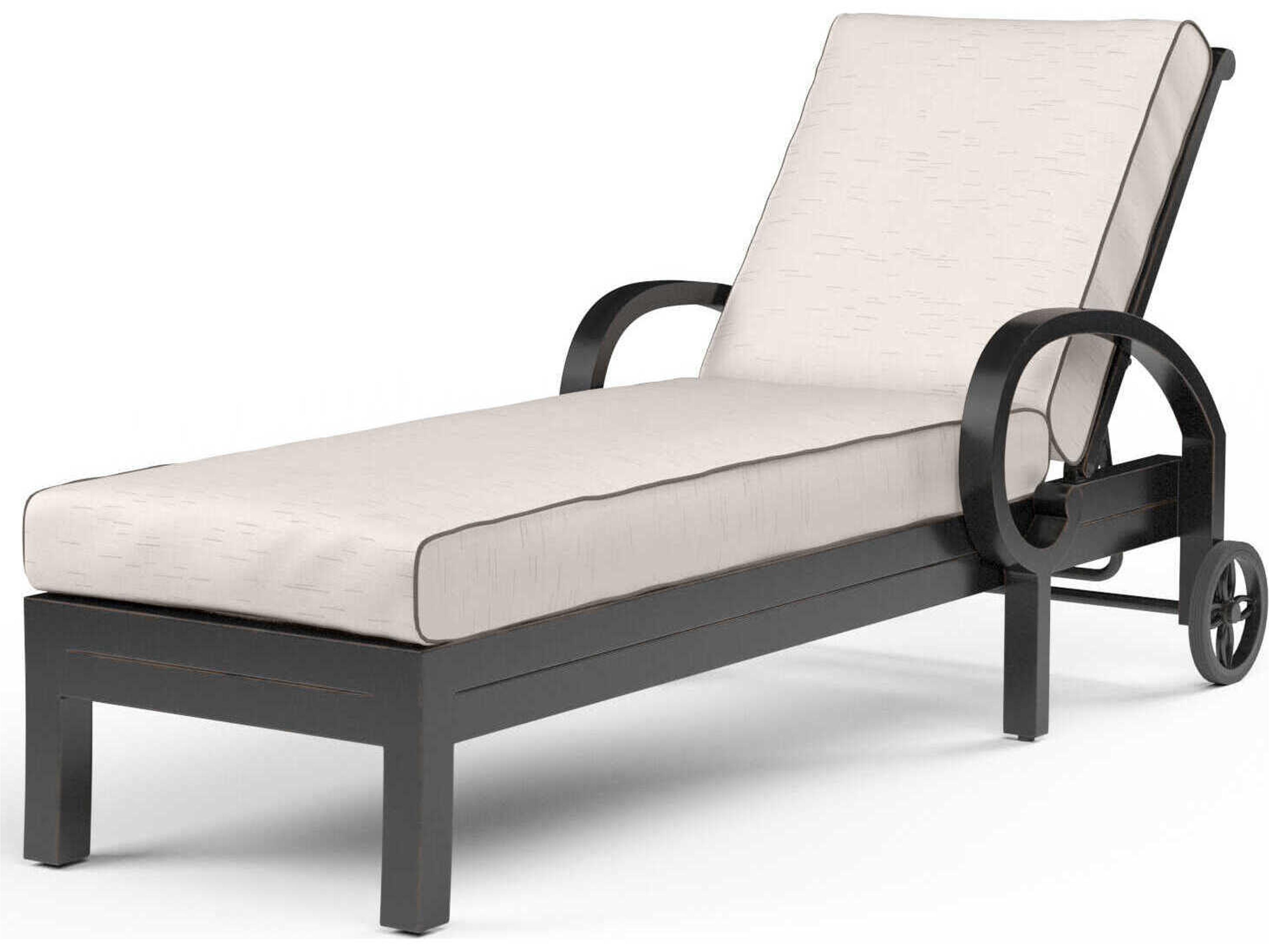 Monterey Copper Aluminum Cushion Chaise Lounge