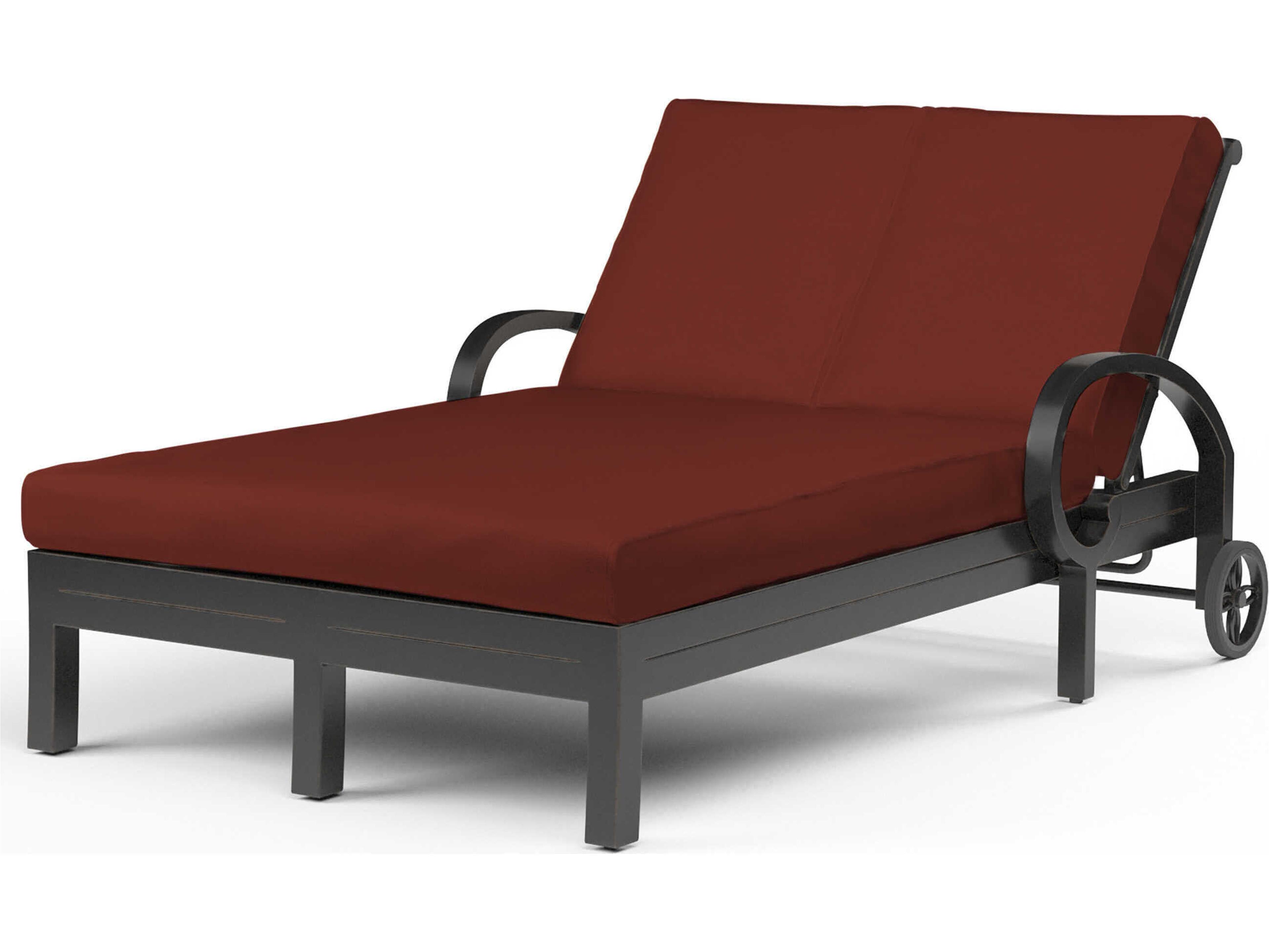 Monterey Copper Aluminum Cushion Chaise Lounge