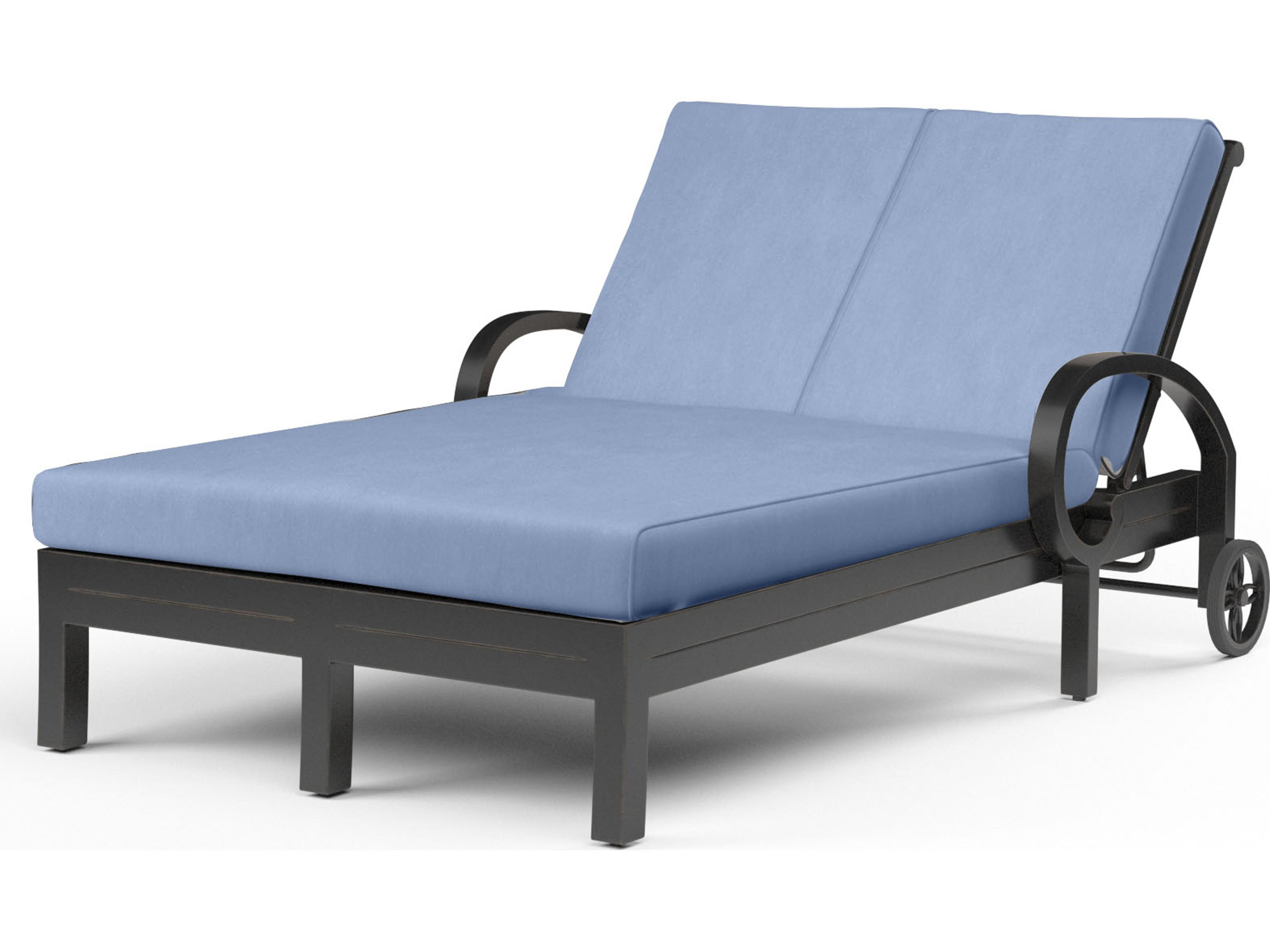 Monterey Aluminum Double Outdoor Chaise