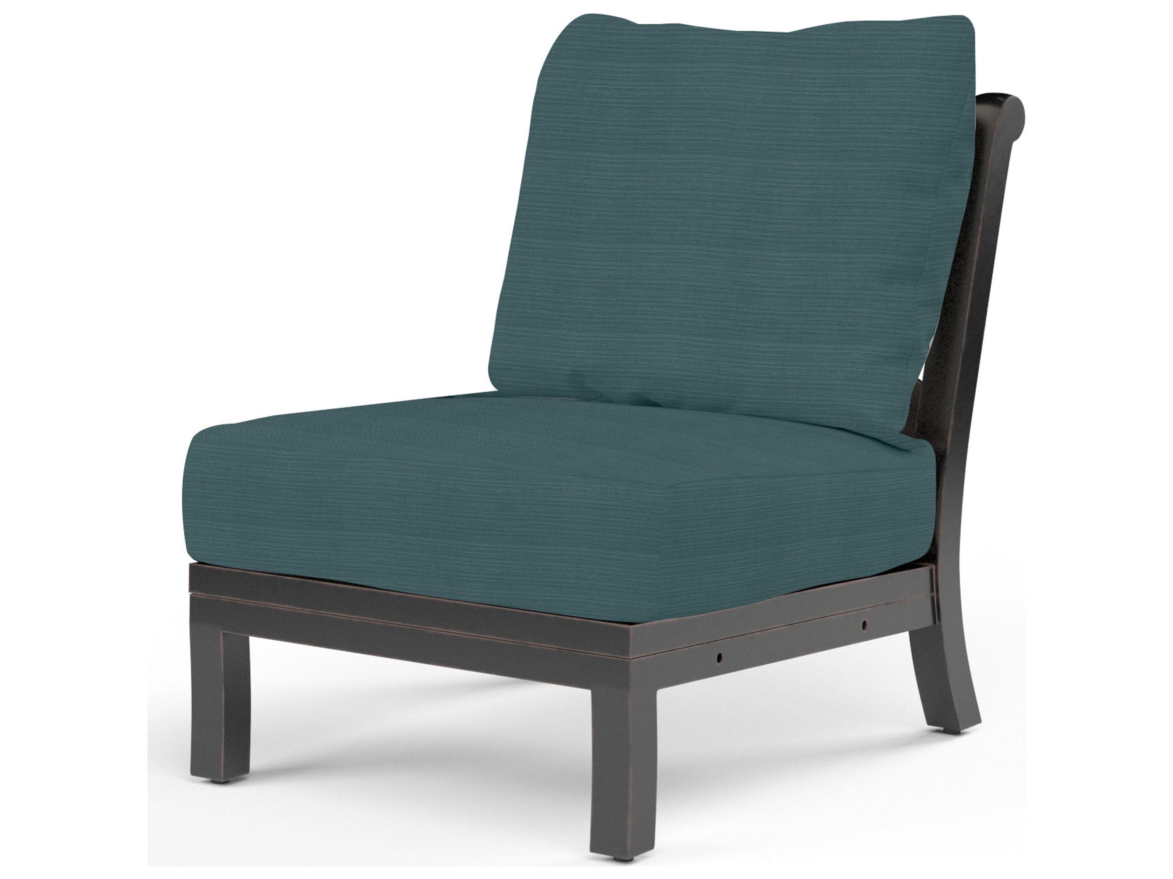Monterey Armless Club Chair Outdoor