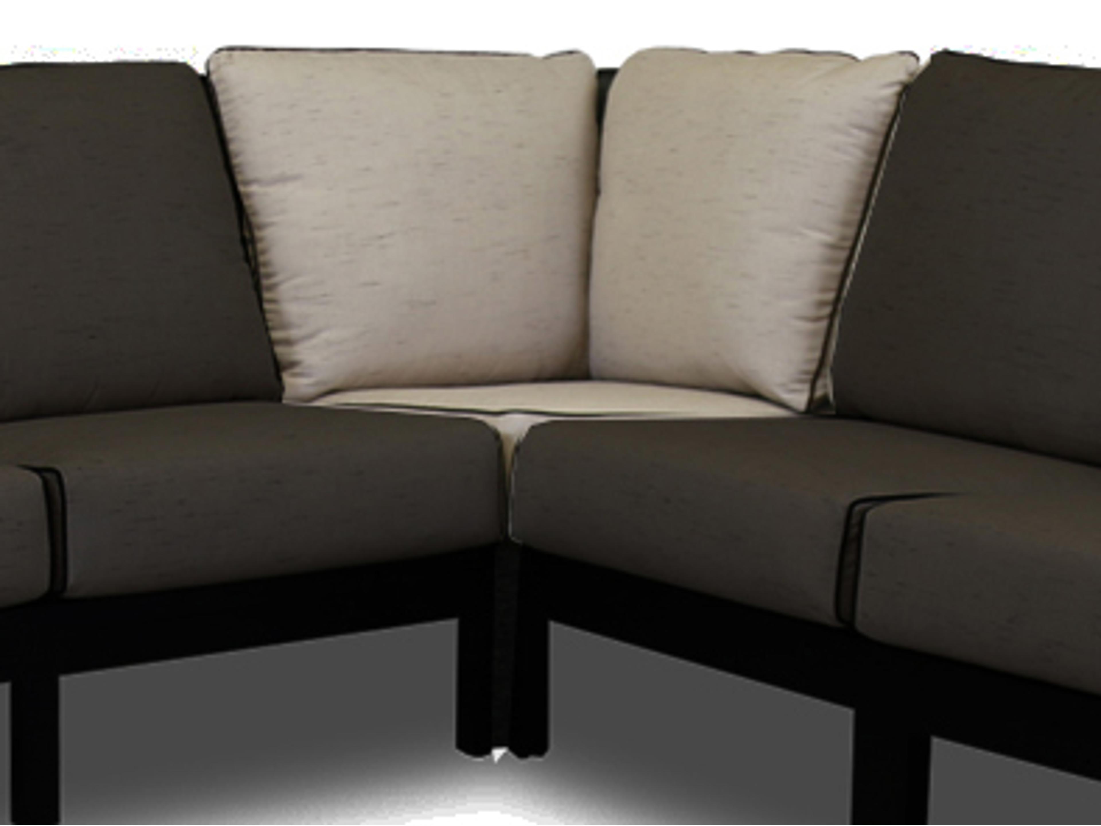 Monterey Aluminum Corner Outdoor Patio Lounge Chair