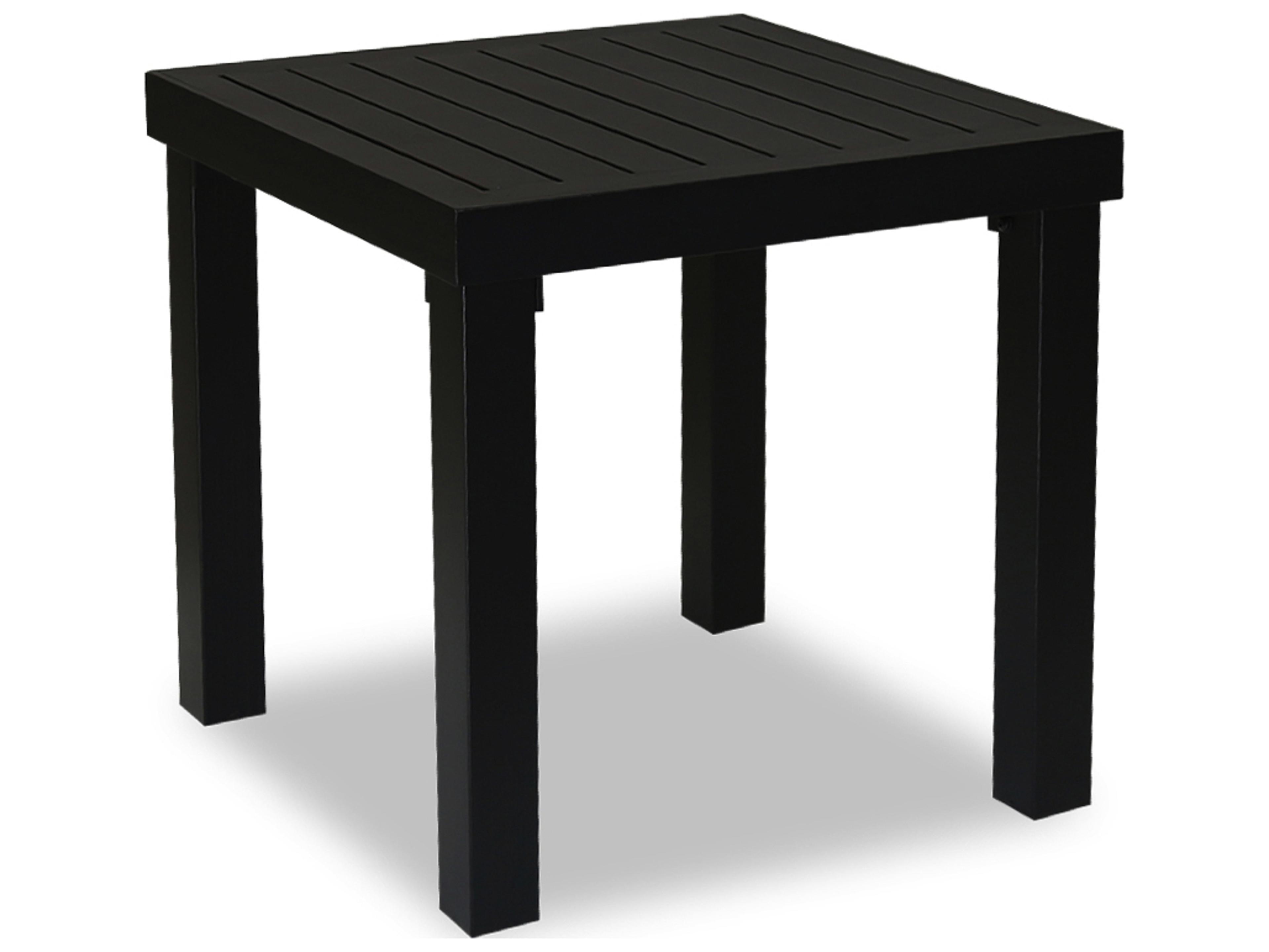 Monterey Outdoor End Table Aluminum Square