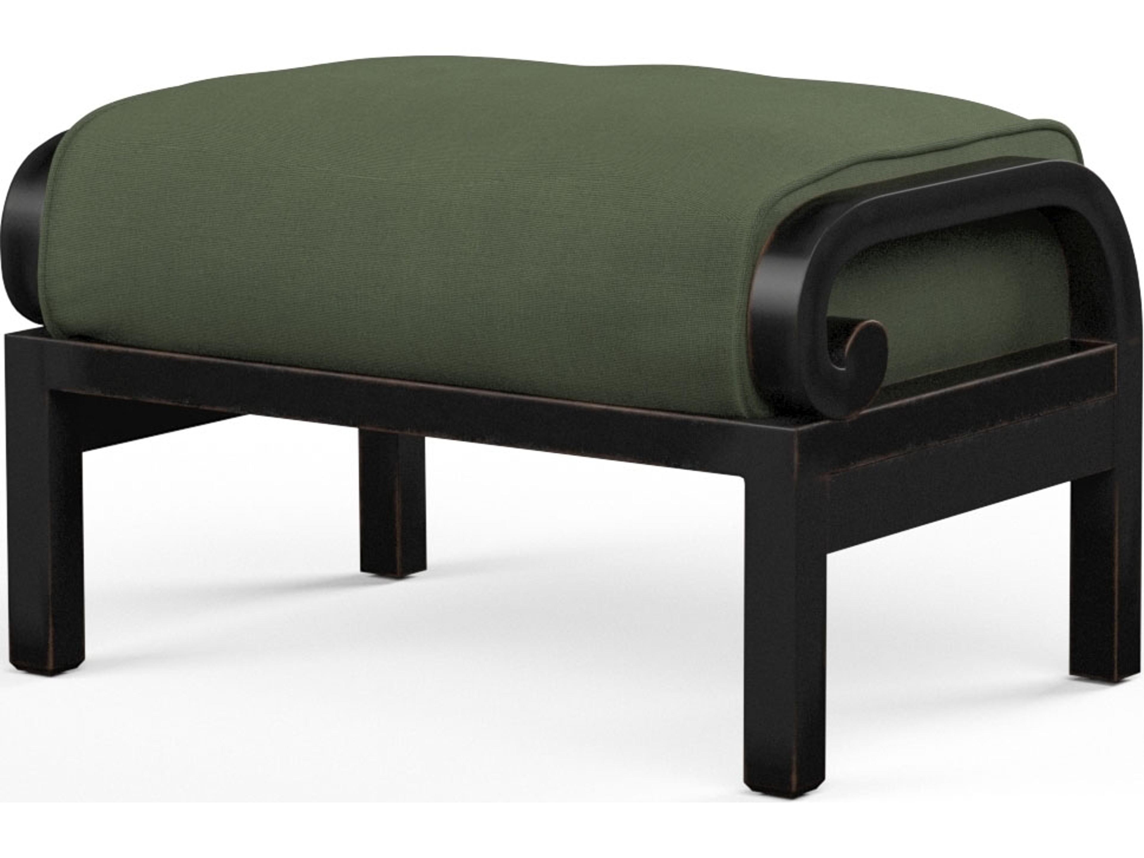 Sunset West Monterey Aluminum Outdoor Ottoman