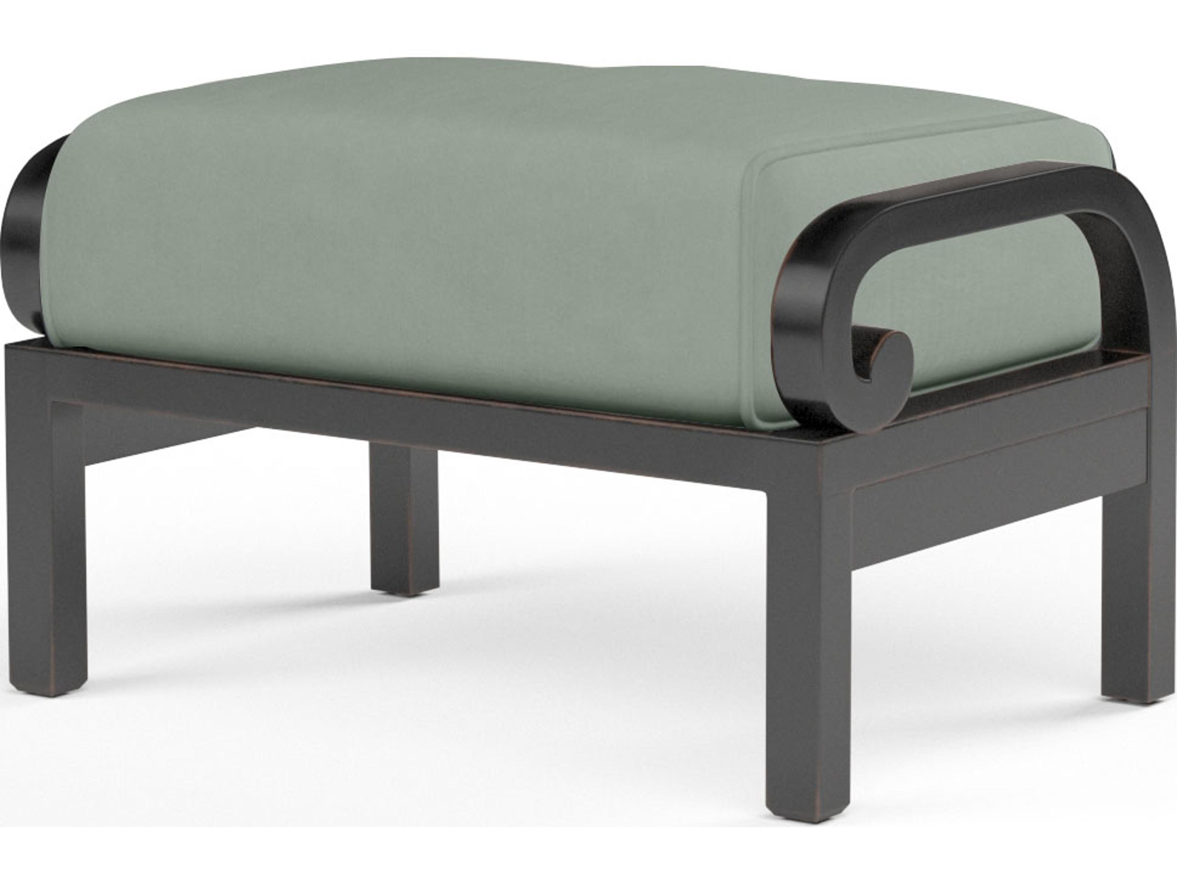 Sunset West Monterey Aluminum Outdoor Ottoman