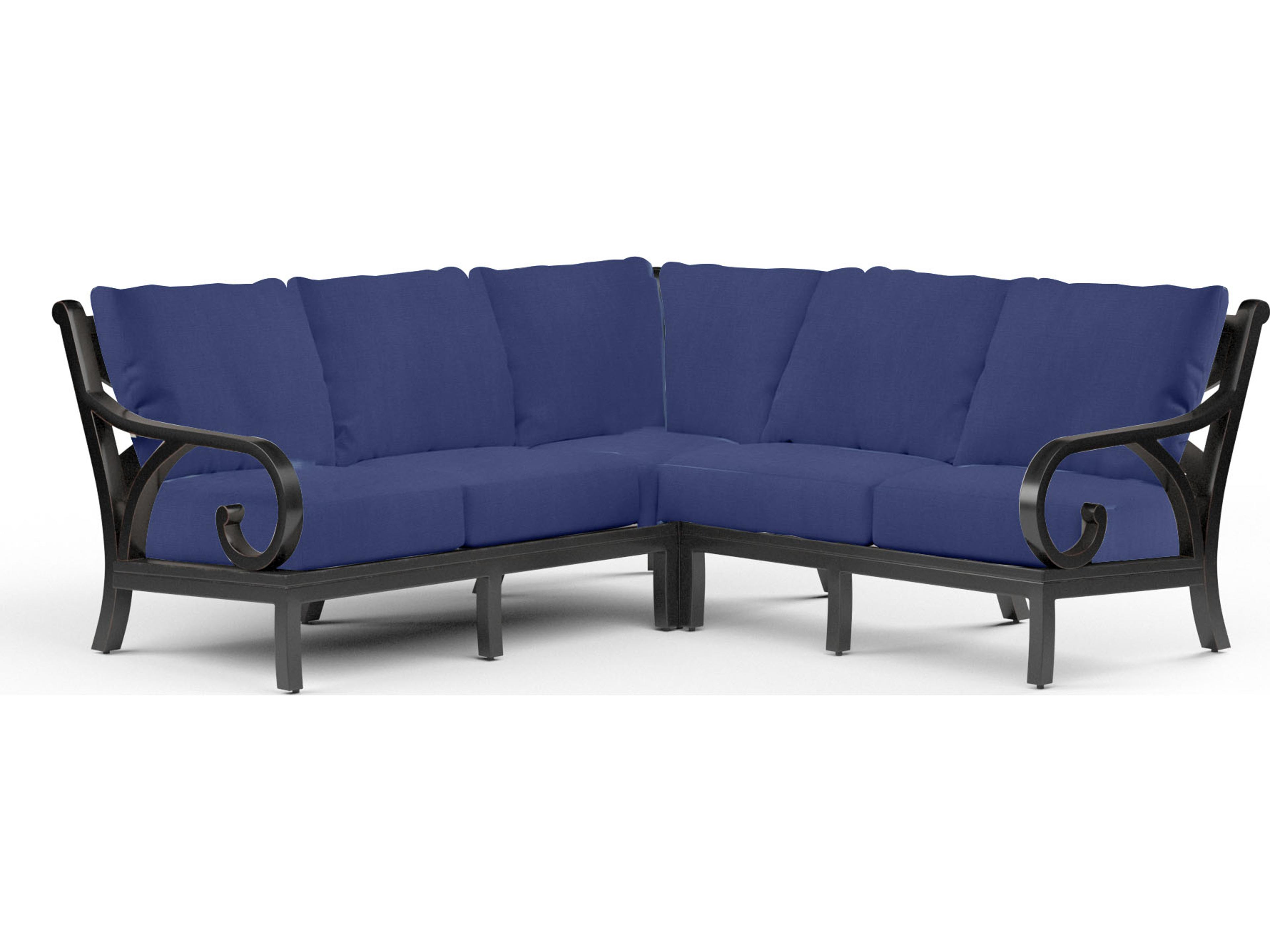 Monterey Aluminum Sectional
