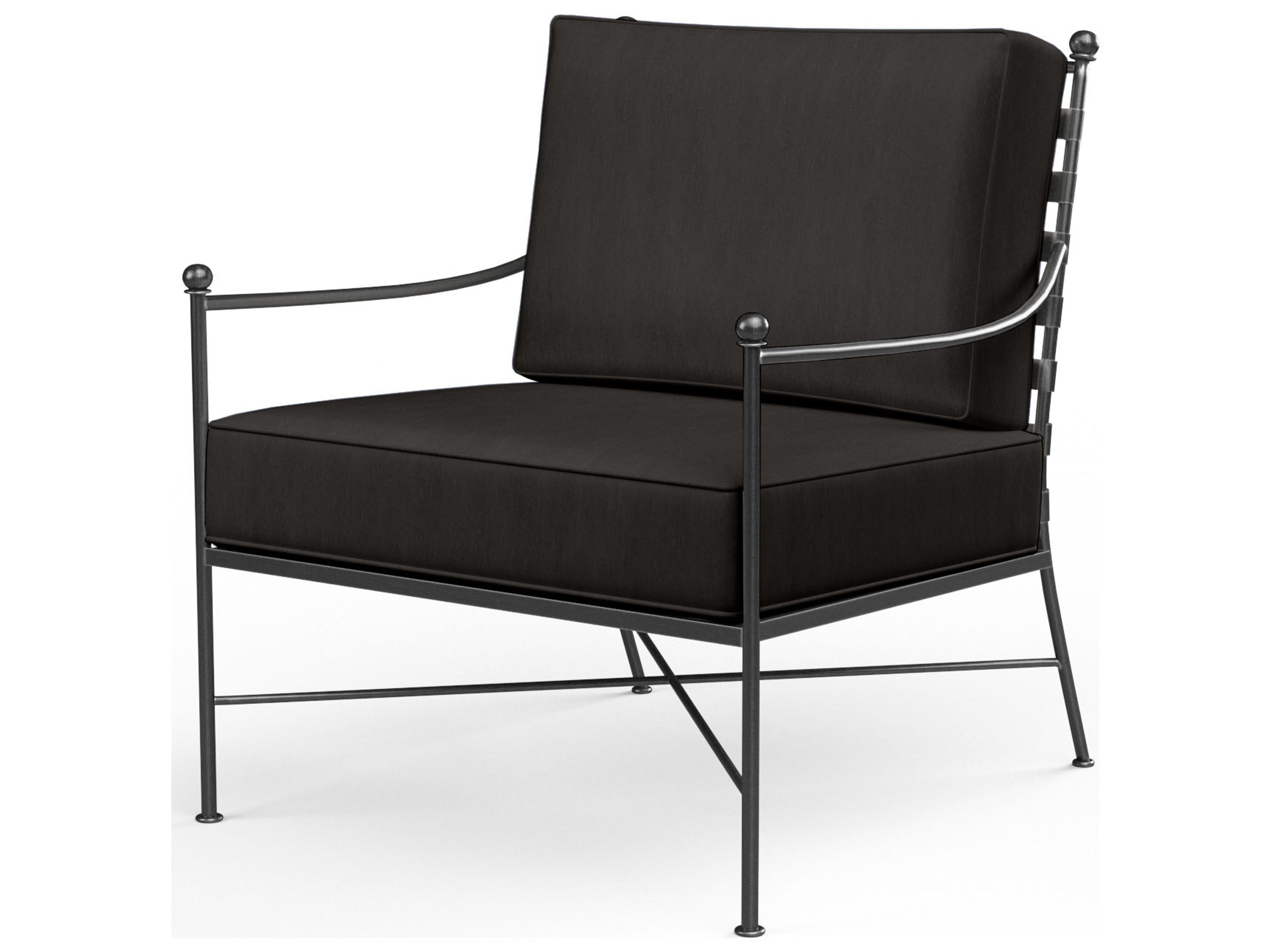 Sunset West Provence Wrought Iron Outdoor Club Chair