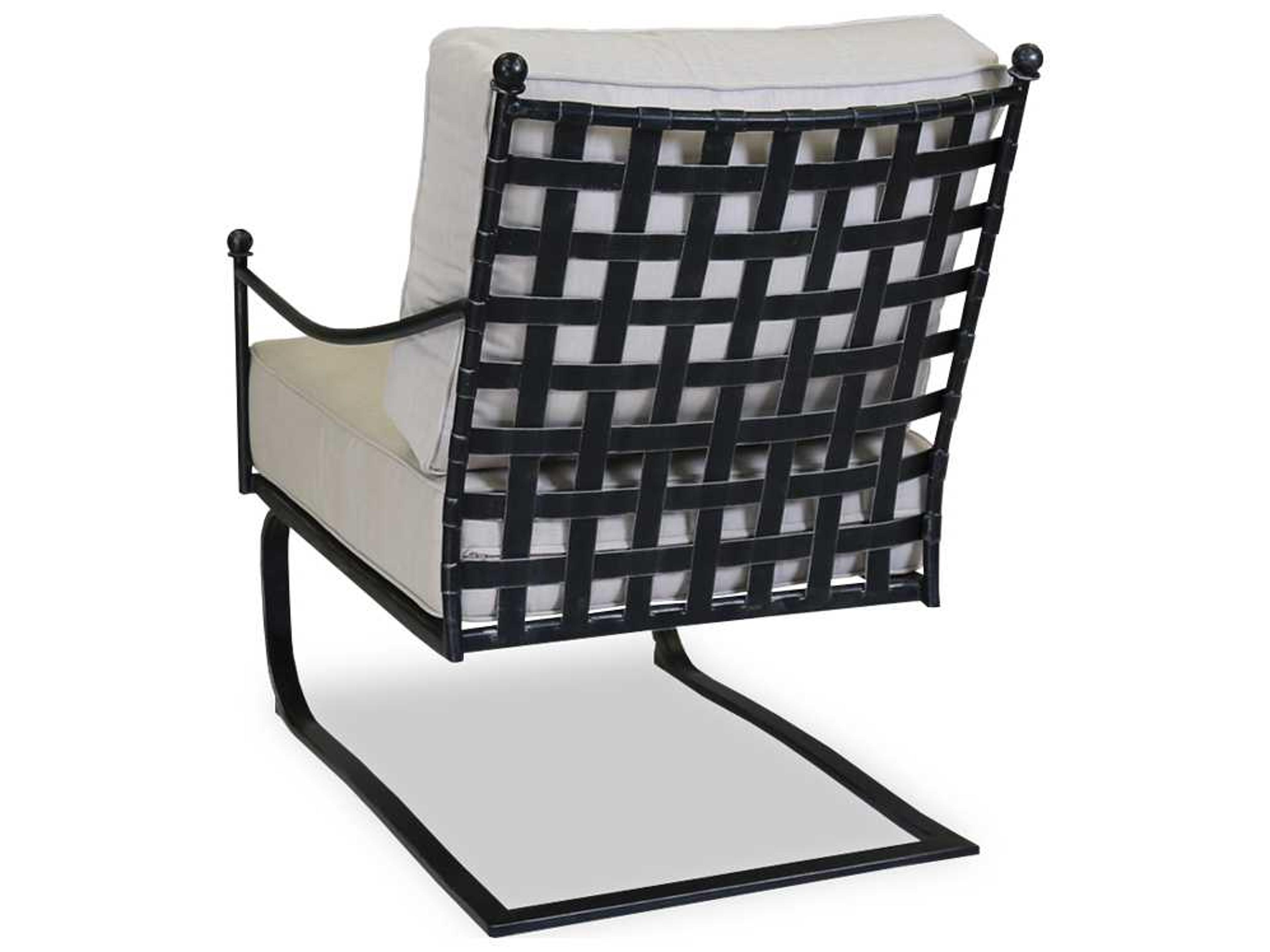 Sunset West Provence Wrought Iron Cushion Lounge Chair