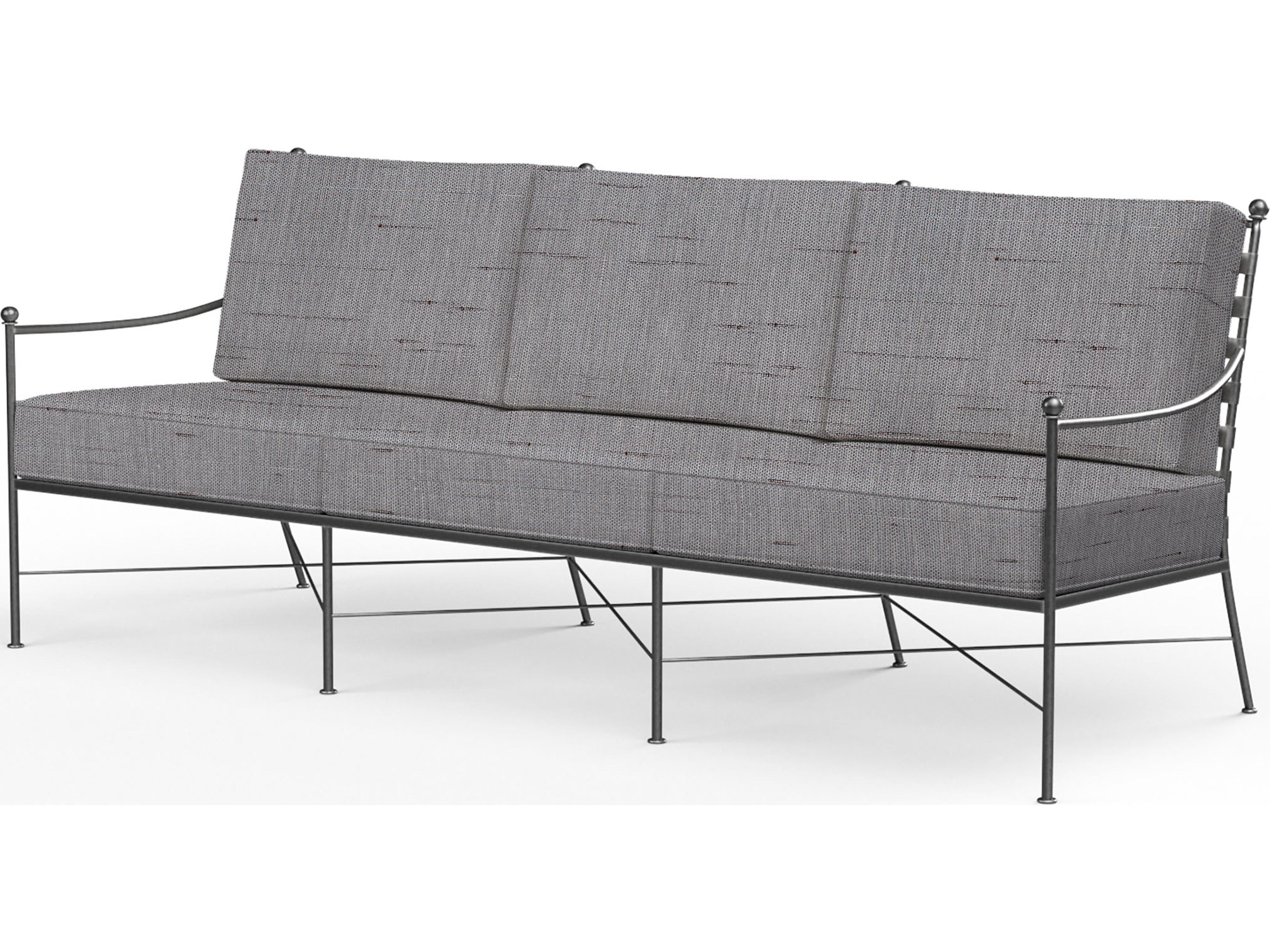 Sunset West Provence Wrought Iron Patio Sofa