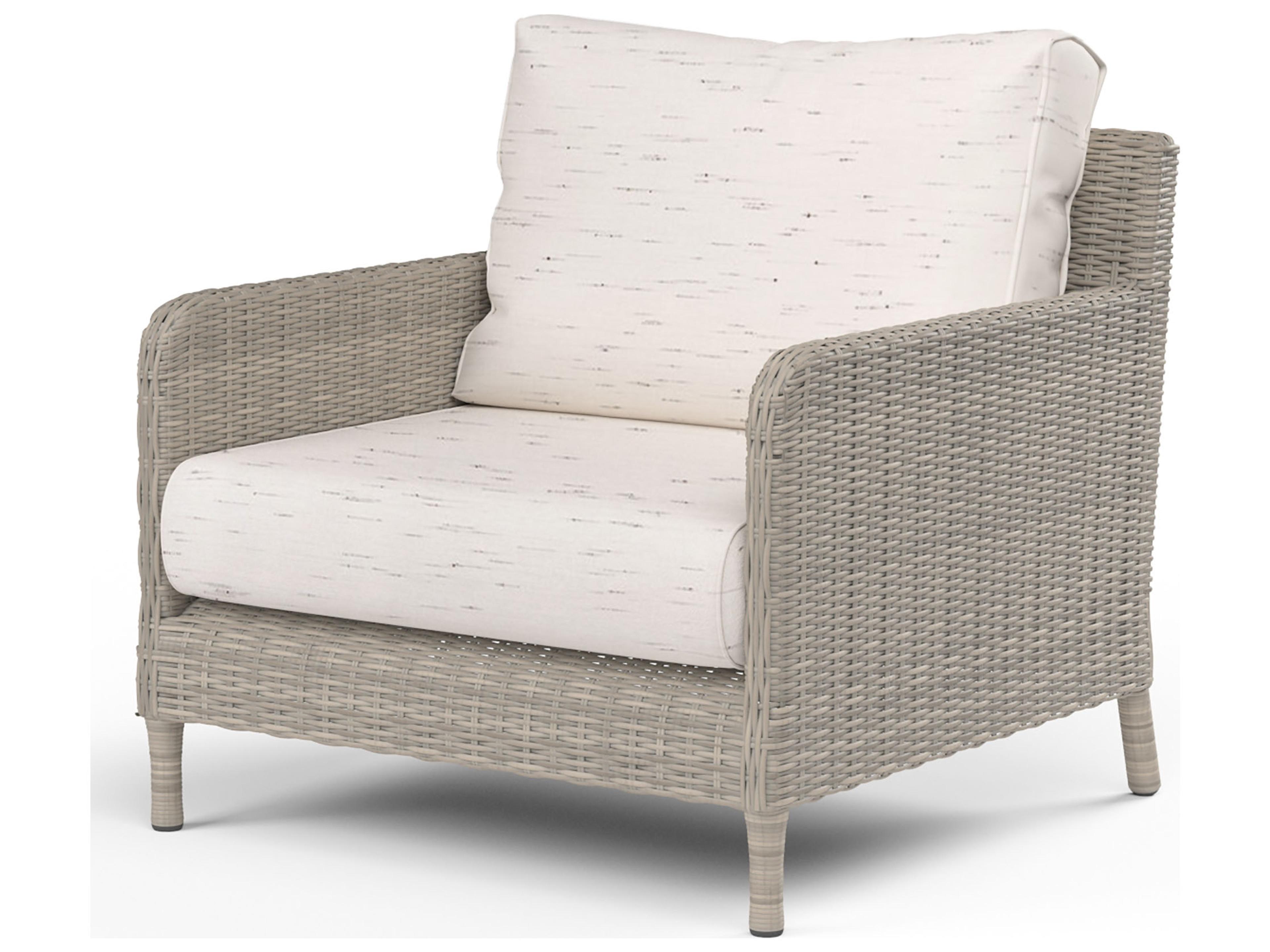 Manhattan Wicker Club Chair Outdoor Patio Lounge