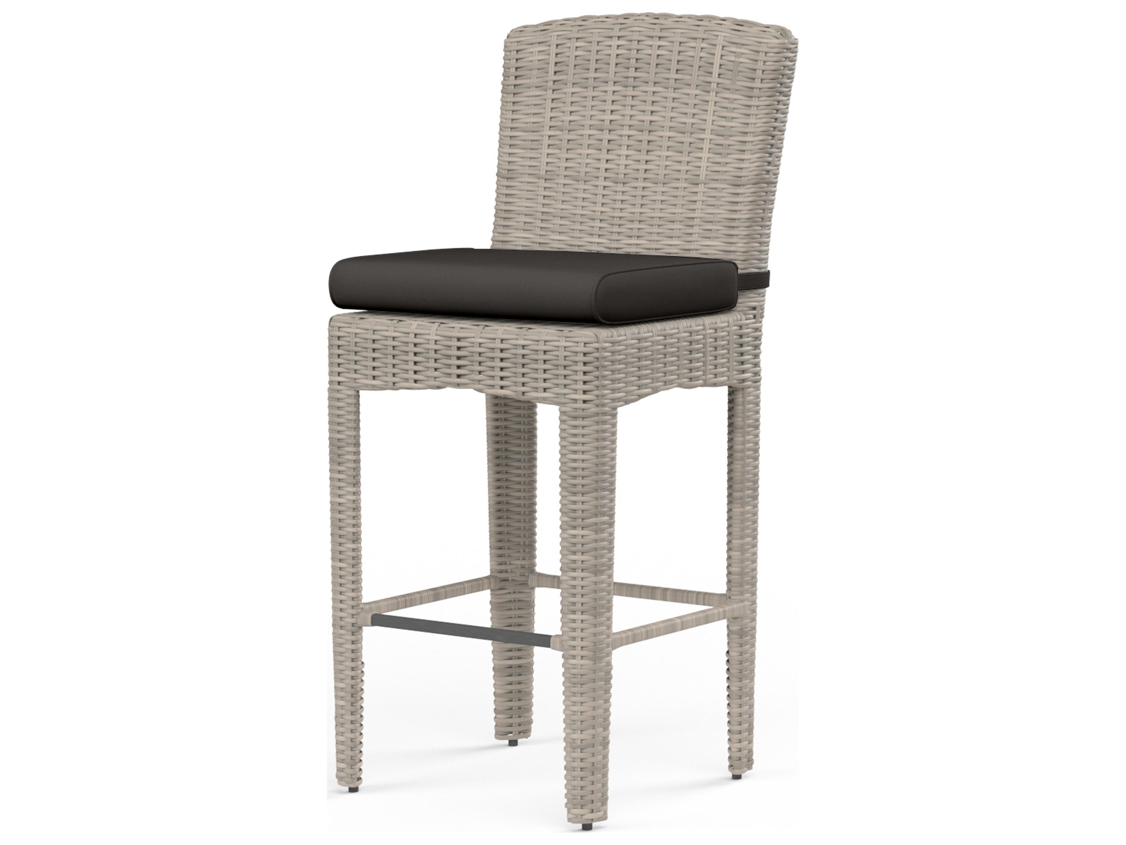 Sunset West Manhattan Wicker Outdoor Bar Stool