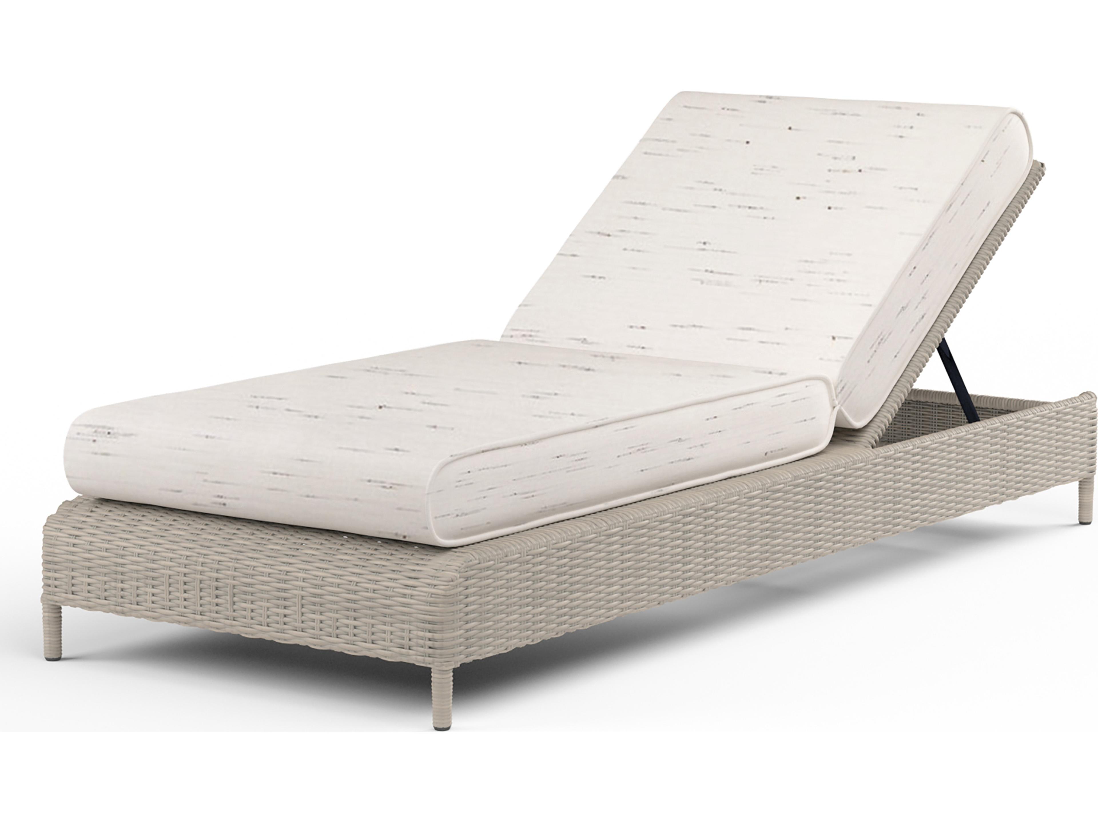Sunset West Manhattan Wicker Adjustable Patio Chaise