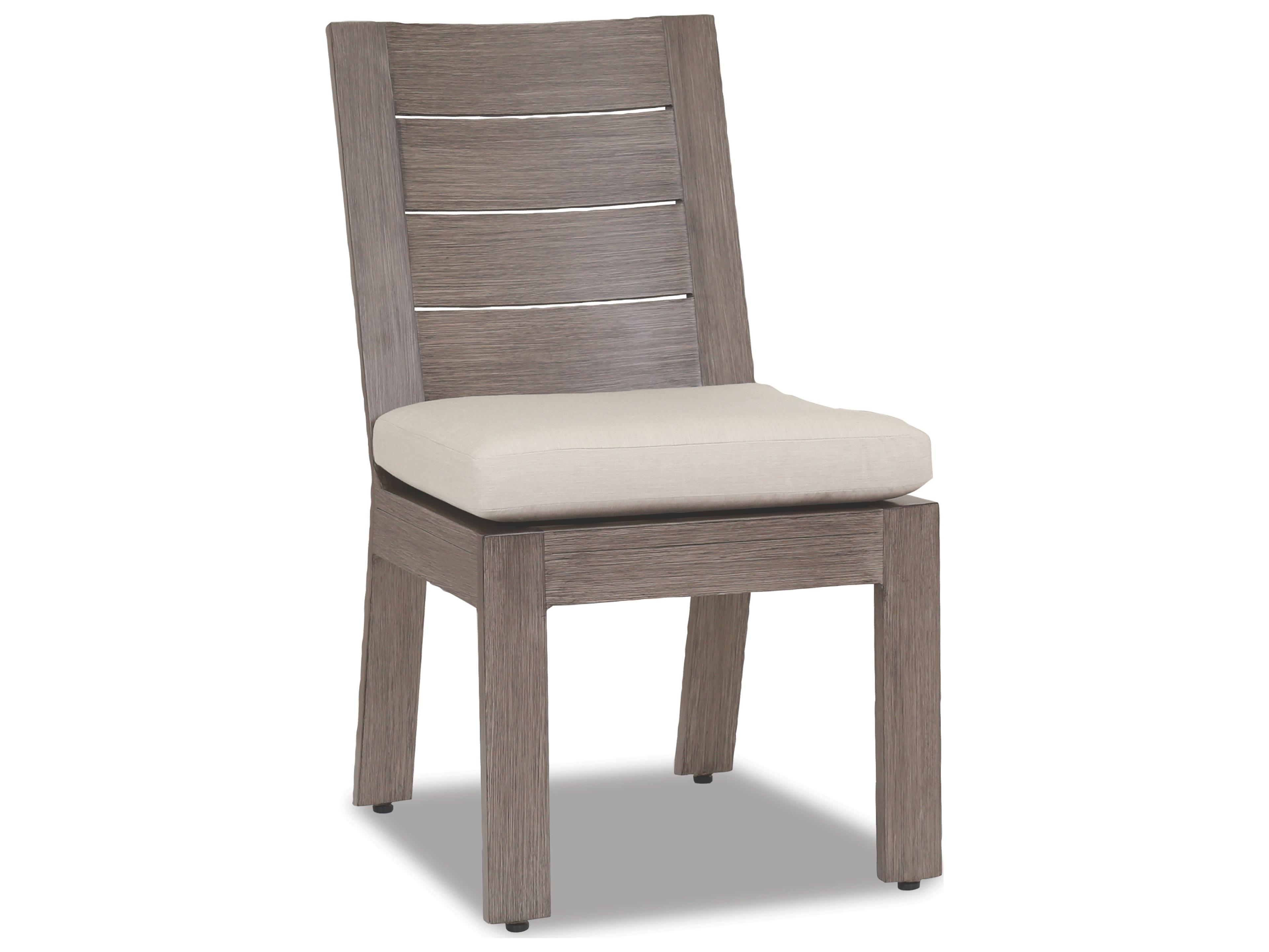 Laguna Armless Dining Chair Outdoor Aluminum