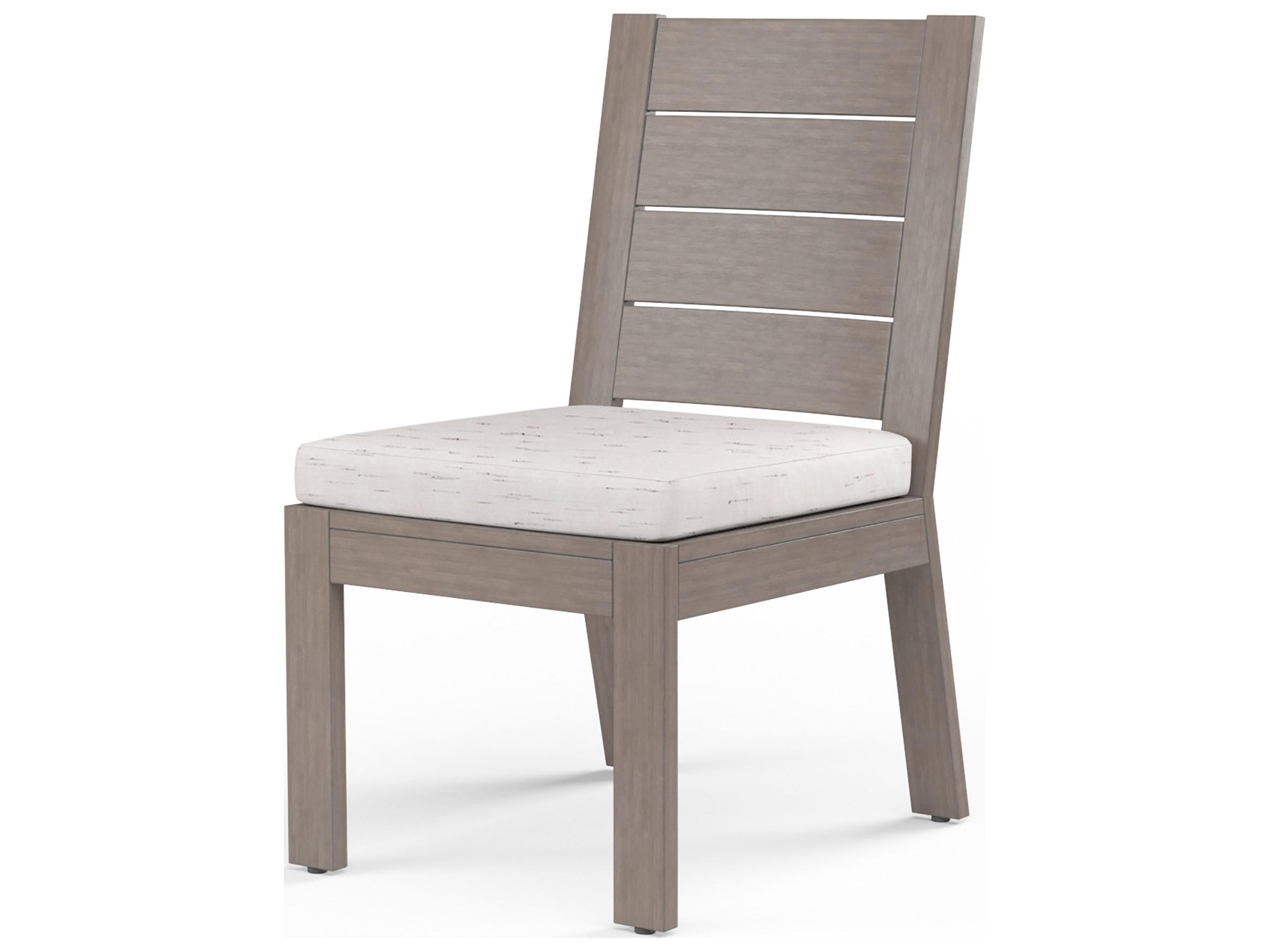 Sunset West Laguna Armless Aluminum Patio Dining Chair
