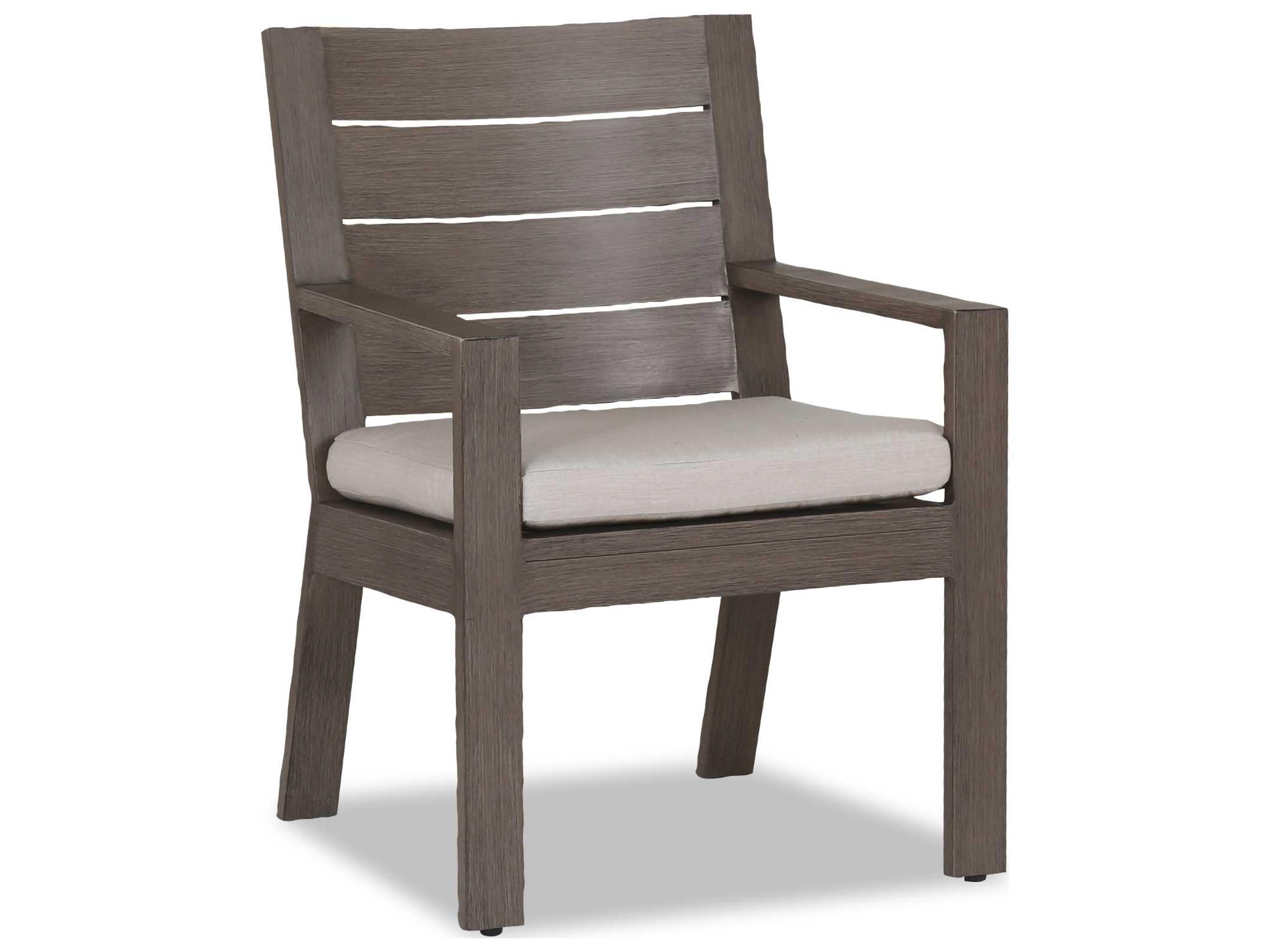 Sunset West Laguna Aluminum Cushion Dining Chair