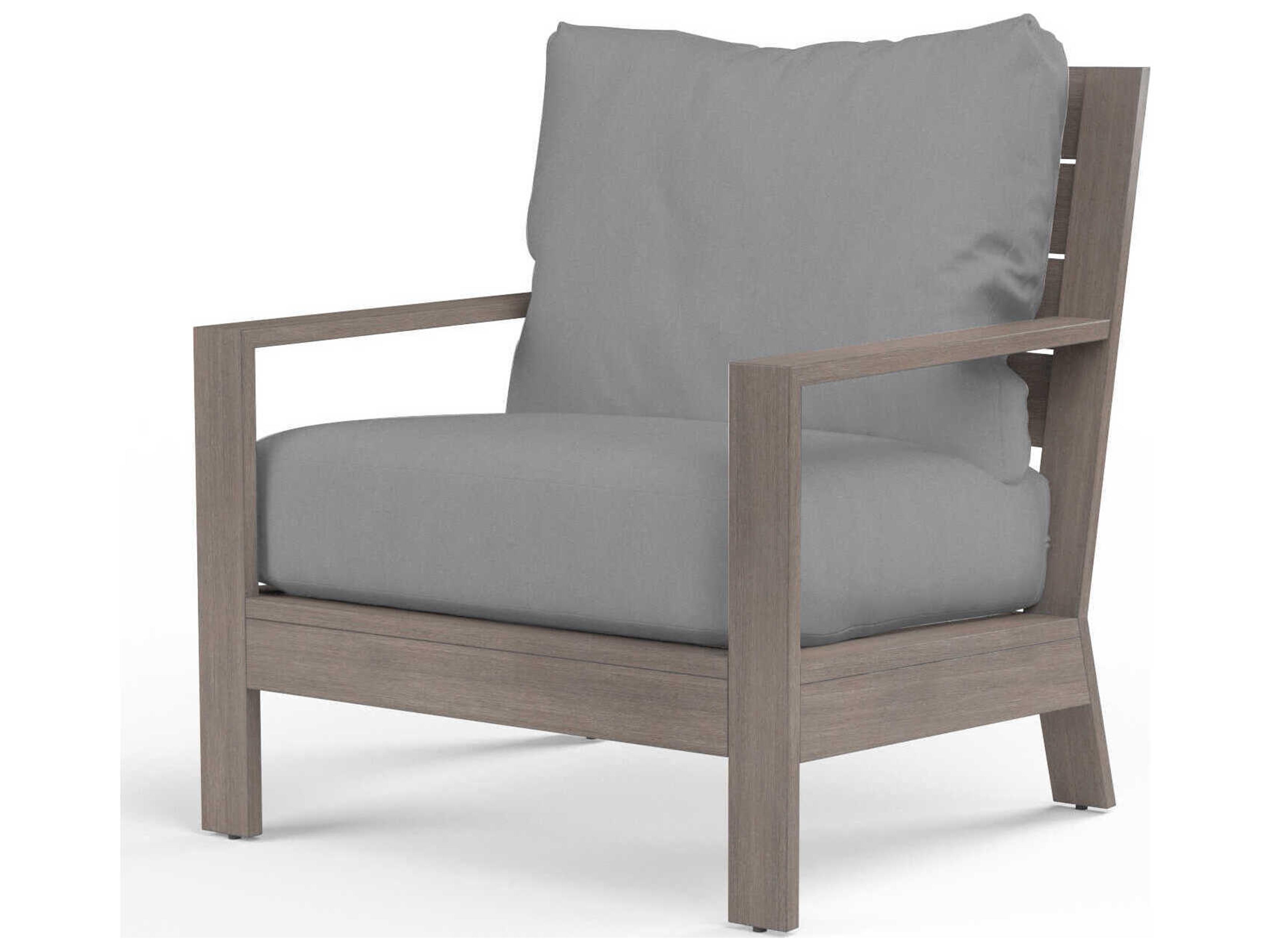Laguna Driftwood Aluminum Cushion Lounge Chair