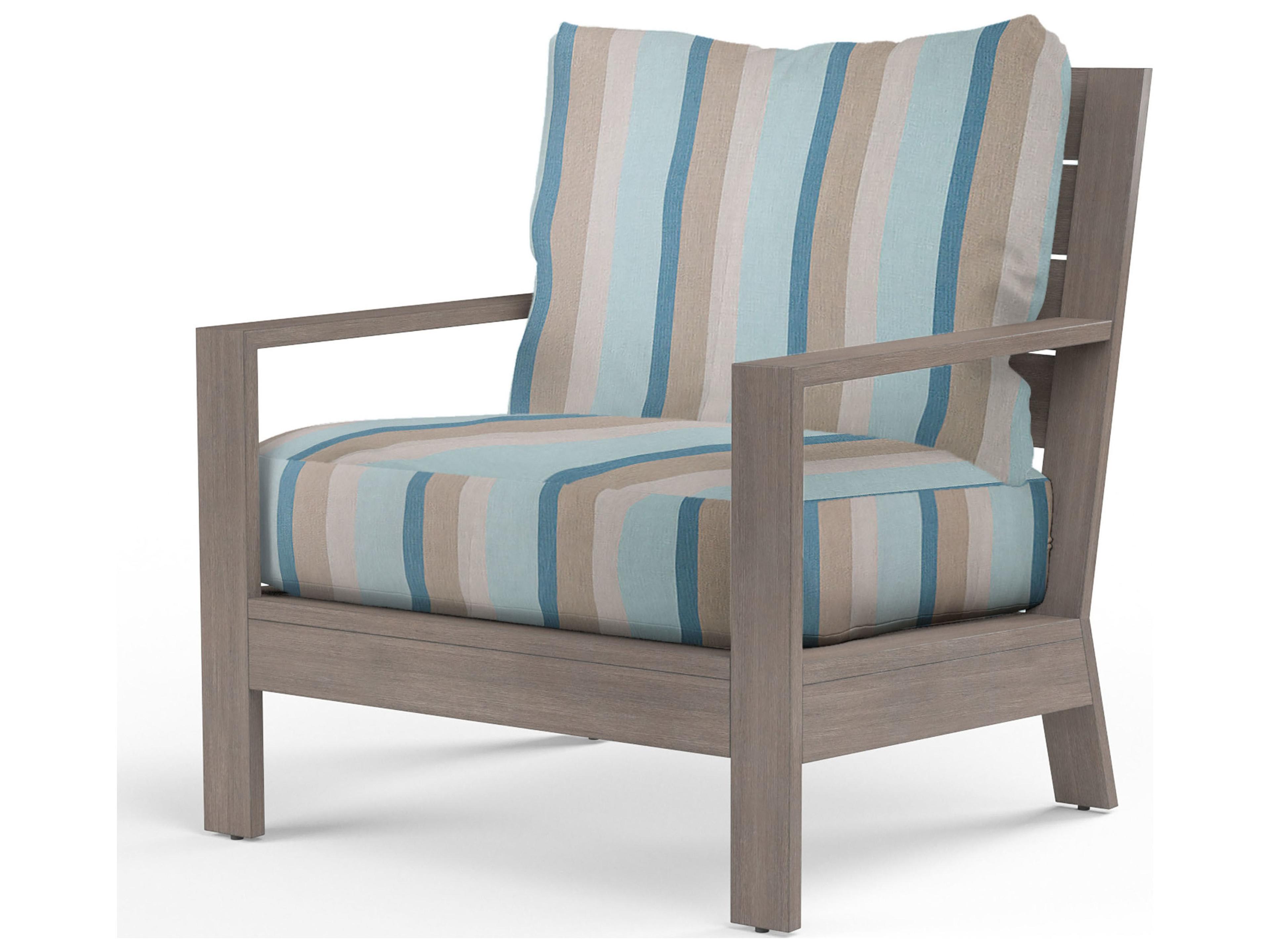 Sunset West Laguna Aluminum Outdoor Club Chair